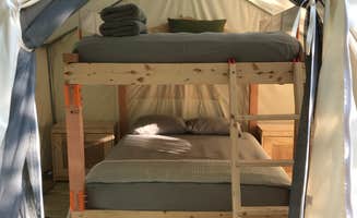 The Dyrt's photo of glamping accommodations at A Riverwalk near Kent, CT