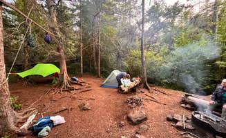 Karla J. B.'s photo of tent camping at George H. Crosby Manitou State Park Campground near Schroeder, MN