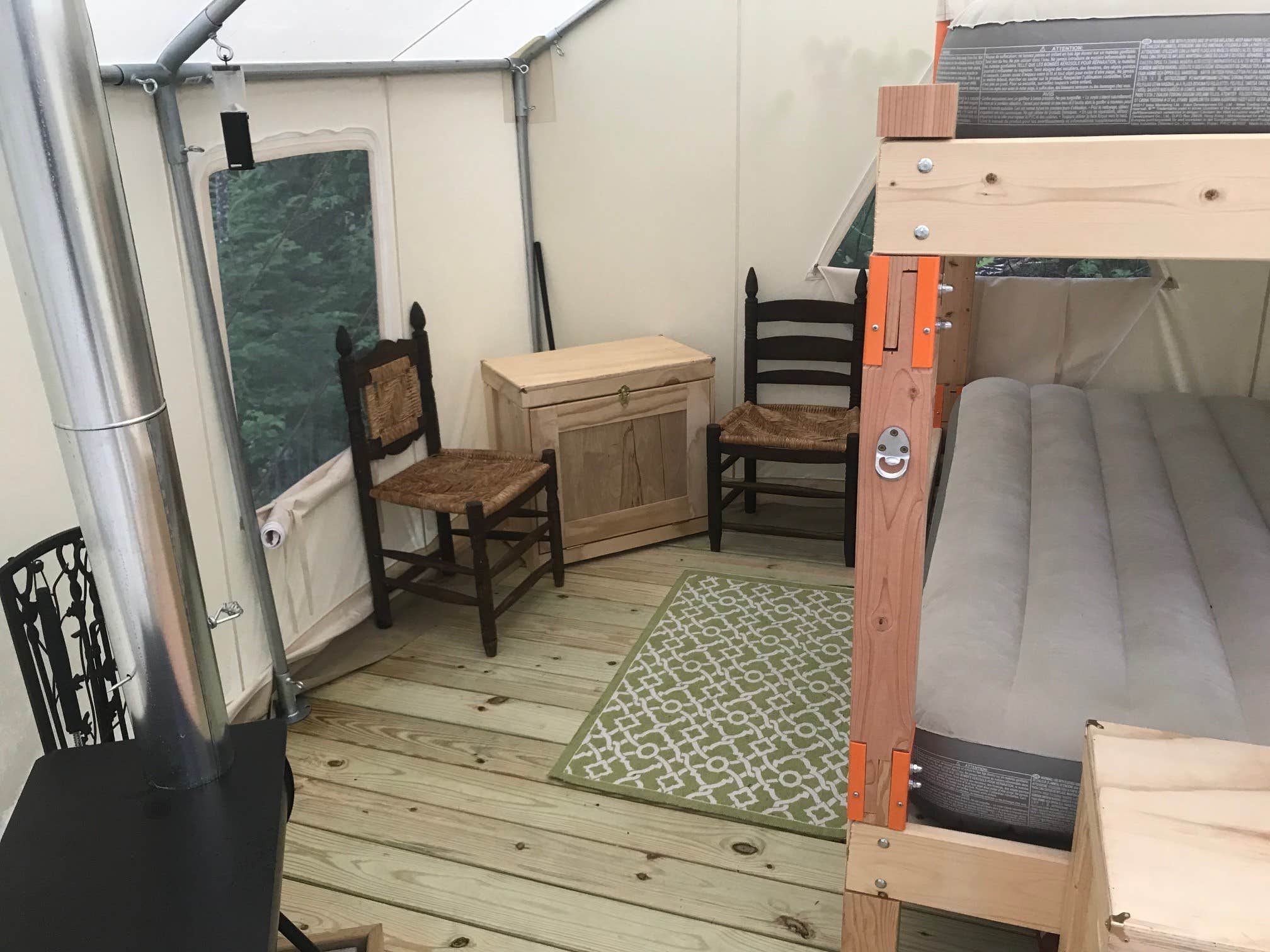 The Dyrt's photo of glamping accommodations at Blackberry Ridge near Alna, ME