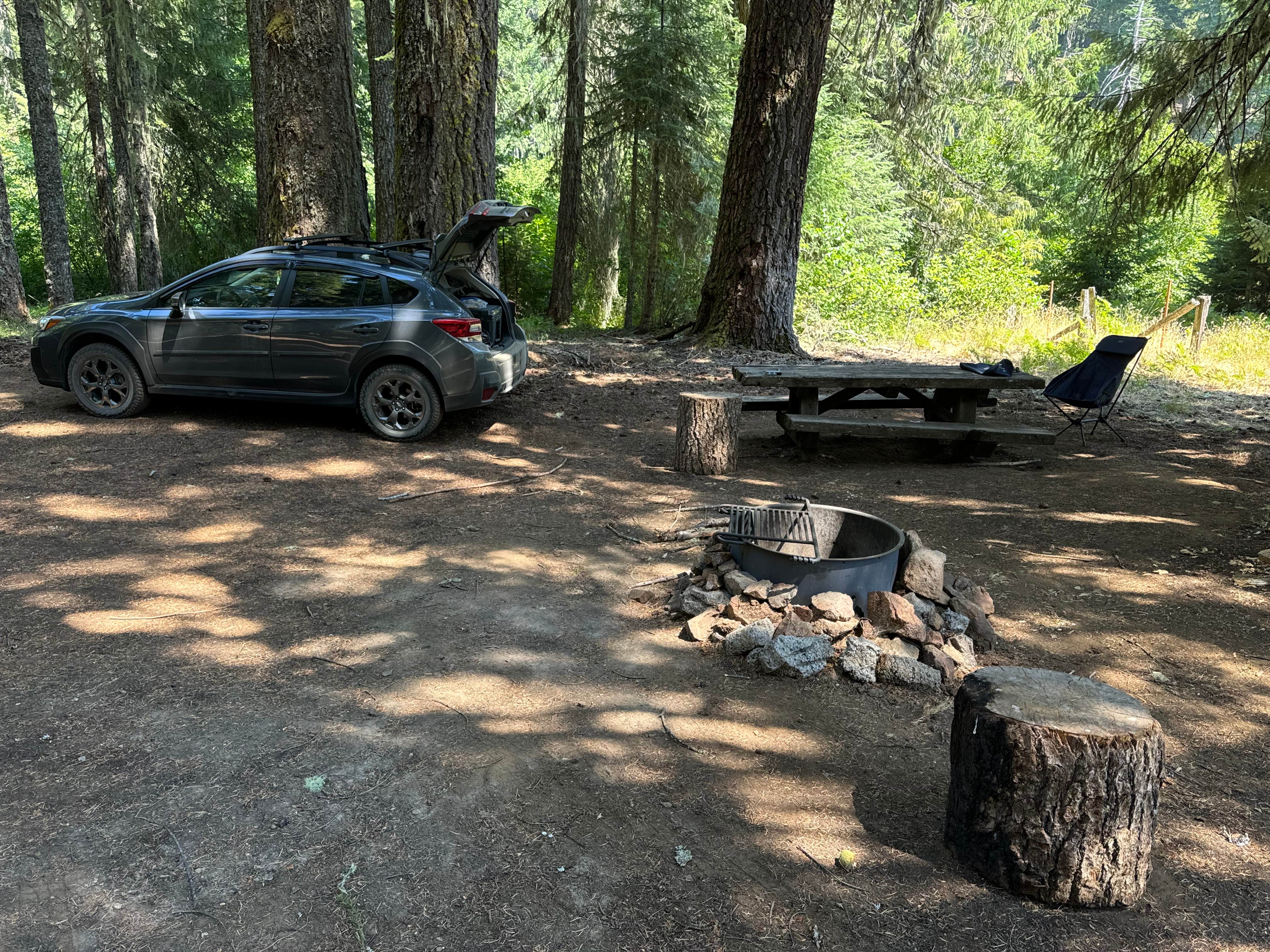 Camper-submitted photo at Groves Prairie Dispersed Camp near Burnt Ranch, CA