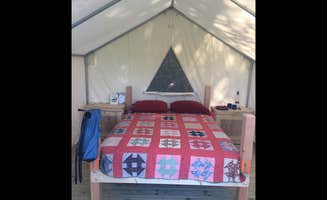 The Dyrt's photo of glamping accommodations at Fortunate Ewe Farm near North Bennington, VT