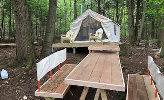 The Dyrt's photo at Ohana Roots Camp at Sandy Pond near Waterville, ME