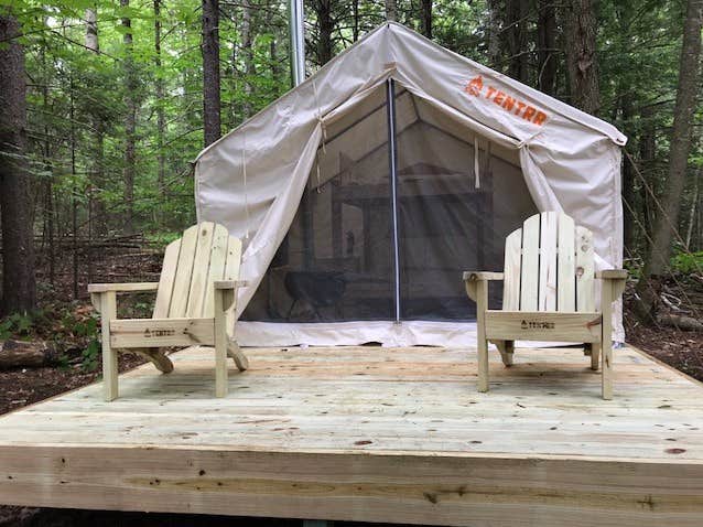 The Dyrt's photo at Ohana Roots Camp at Sandy Pond near Unity, ME