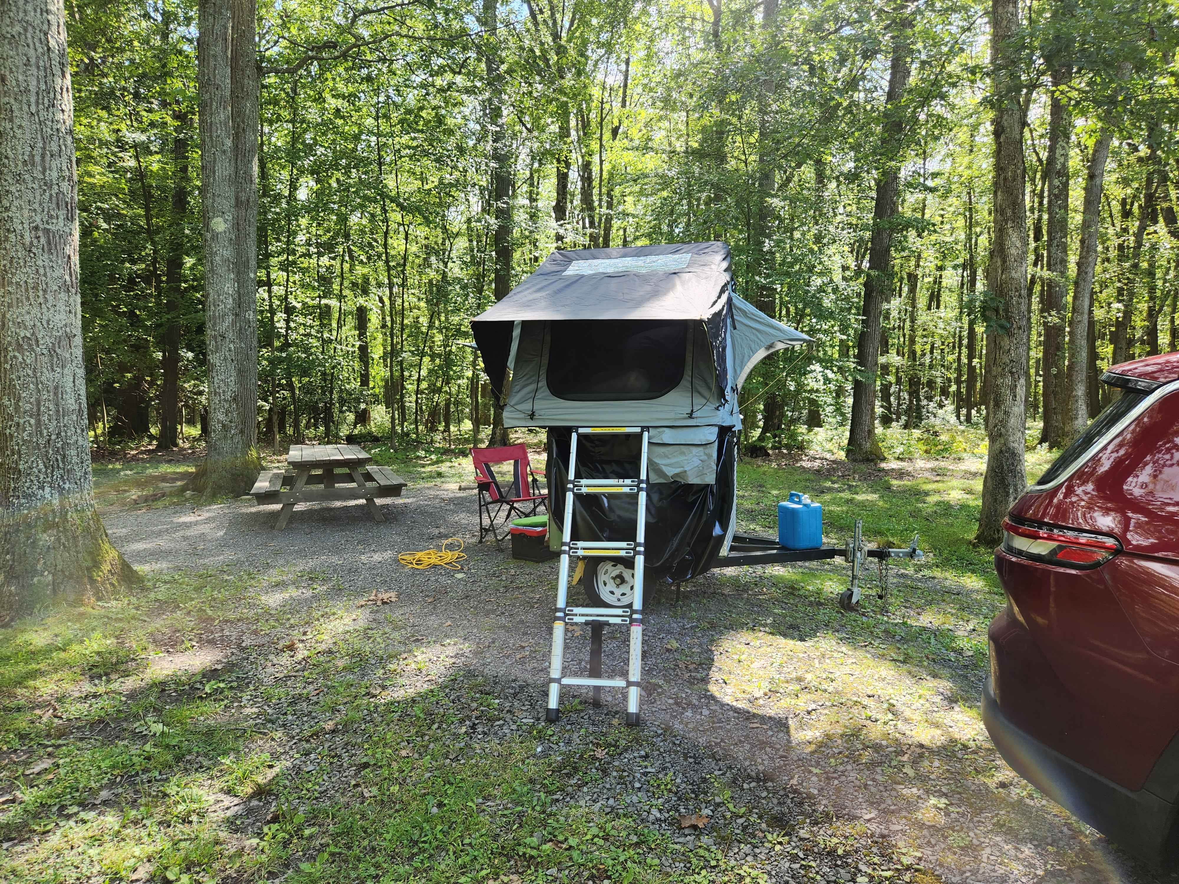 Camper-submitted photo at Simon B. Elliott State Park Campground near Falls Creek, PA