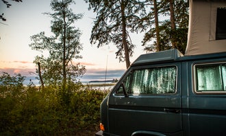 Camping near Beach Campground — Fort Worden Historical State Park: Lower Oak Bay Park, Chimacum, Washington