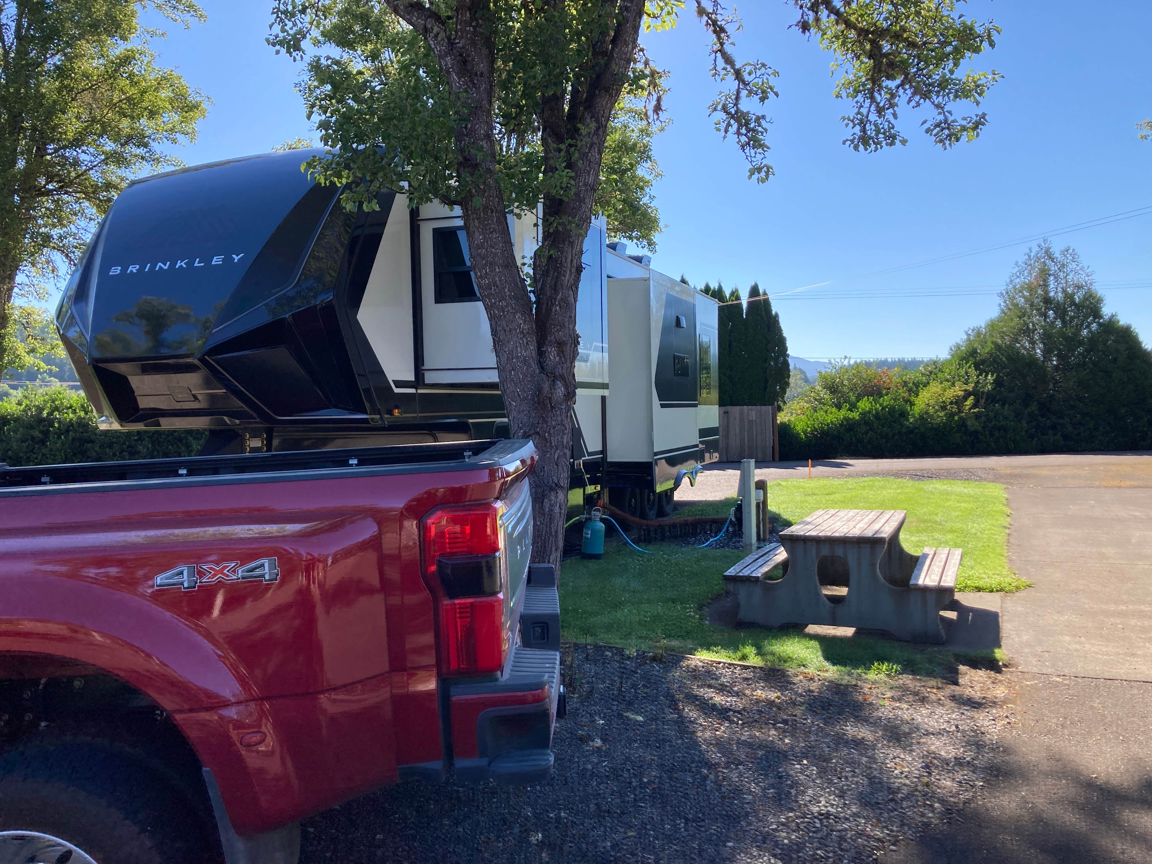 Camper-submitted photo at Mallard Creek Golf and RV Resort near Foster, OR