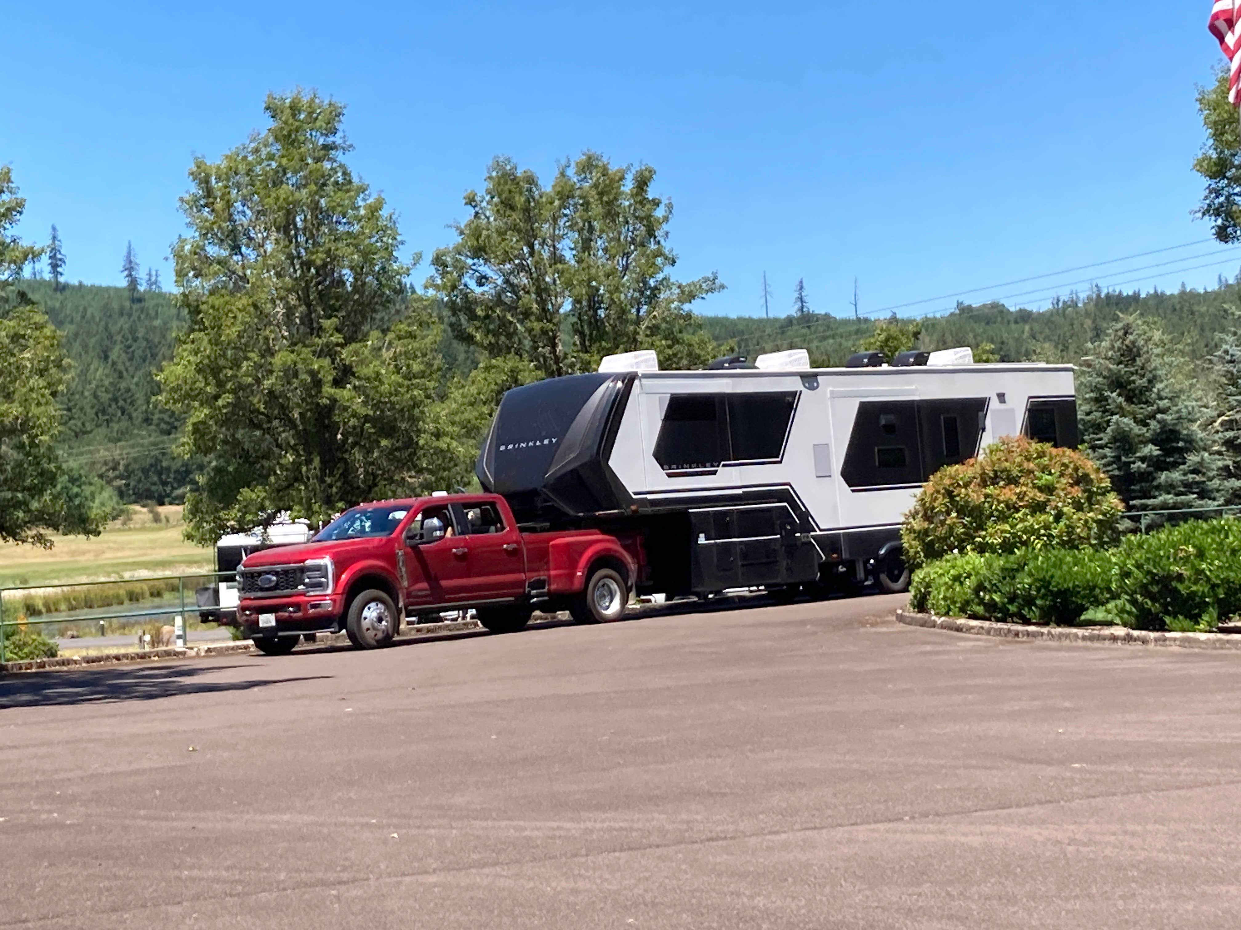 Camper-submitted photo at Mallard Creek Golf and RV Resort near Foster, OR