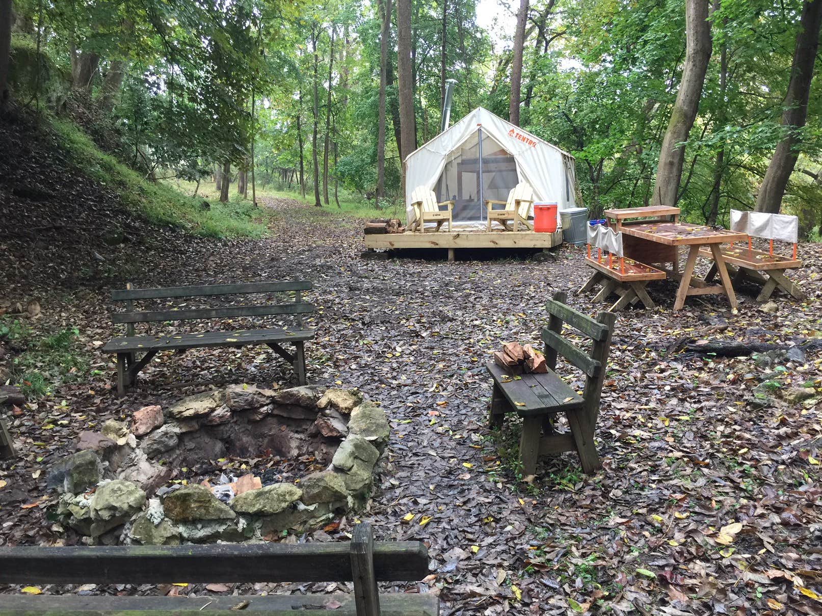 The Dyrt's photo at Sycamore Hill Farm Creekside near Kintnersville, PA