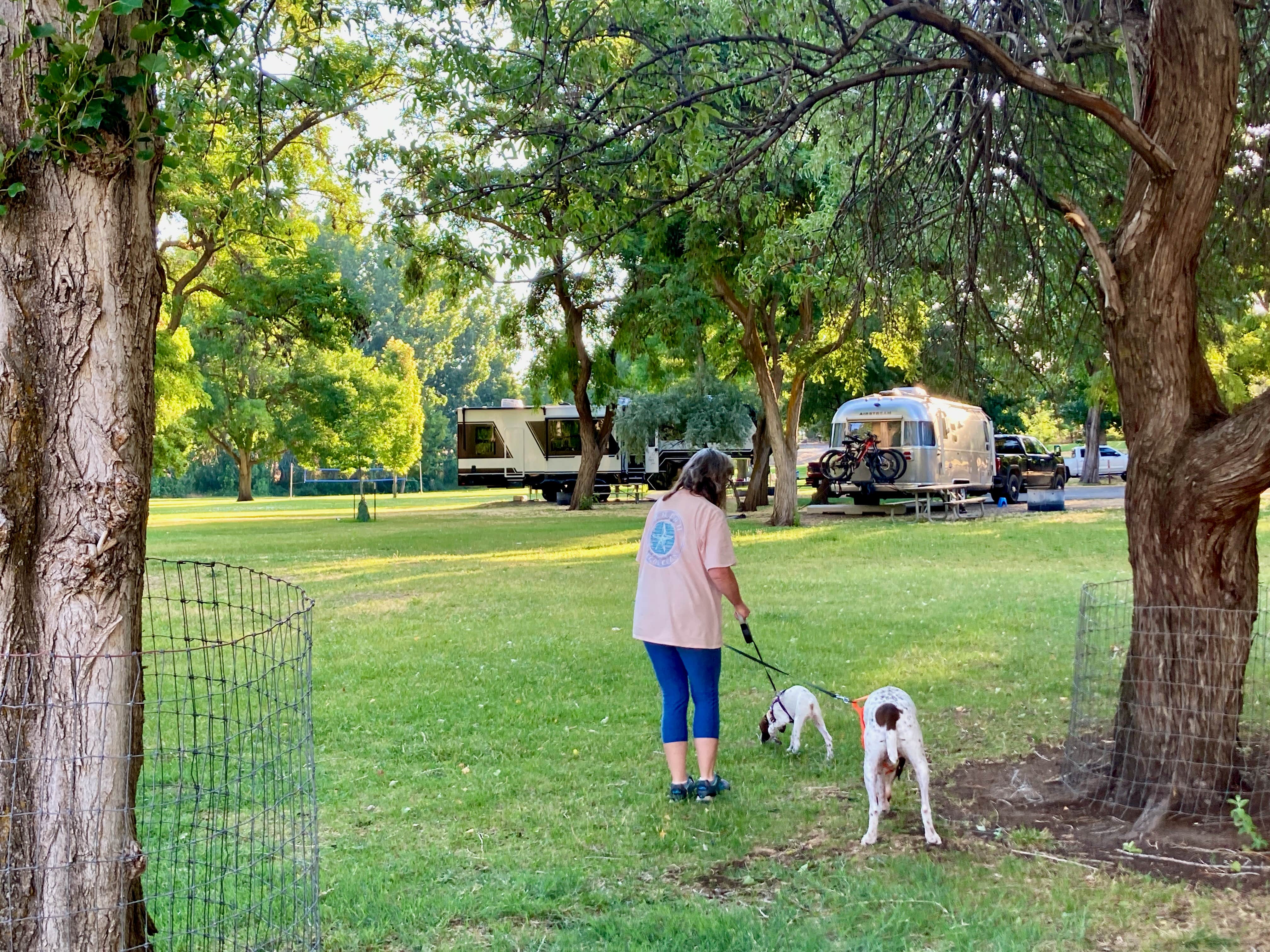 MickandKarla W.'s photo of camping with pets at Deschutes River State Recreation Area near The Dalles, OR