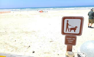 Laura M.'s photo of camping with pets at Oceano Dunes State Vehicular Recreation Area Campground near Santa Maria, CA