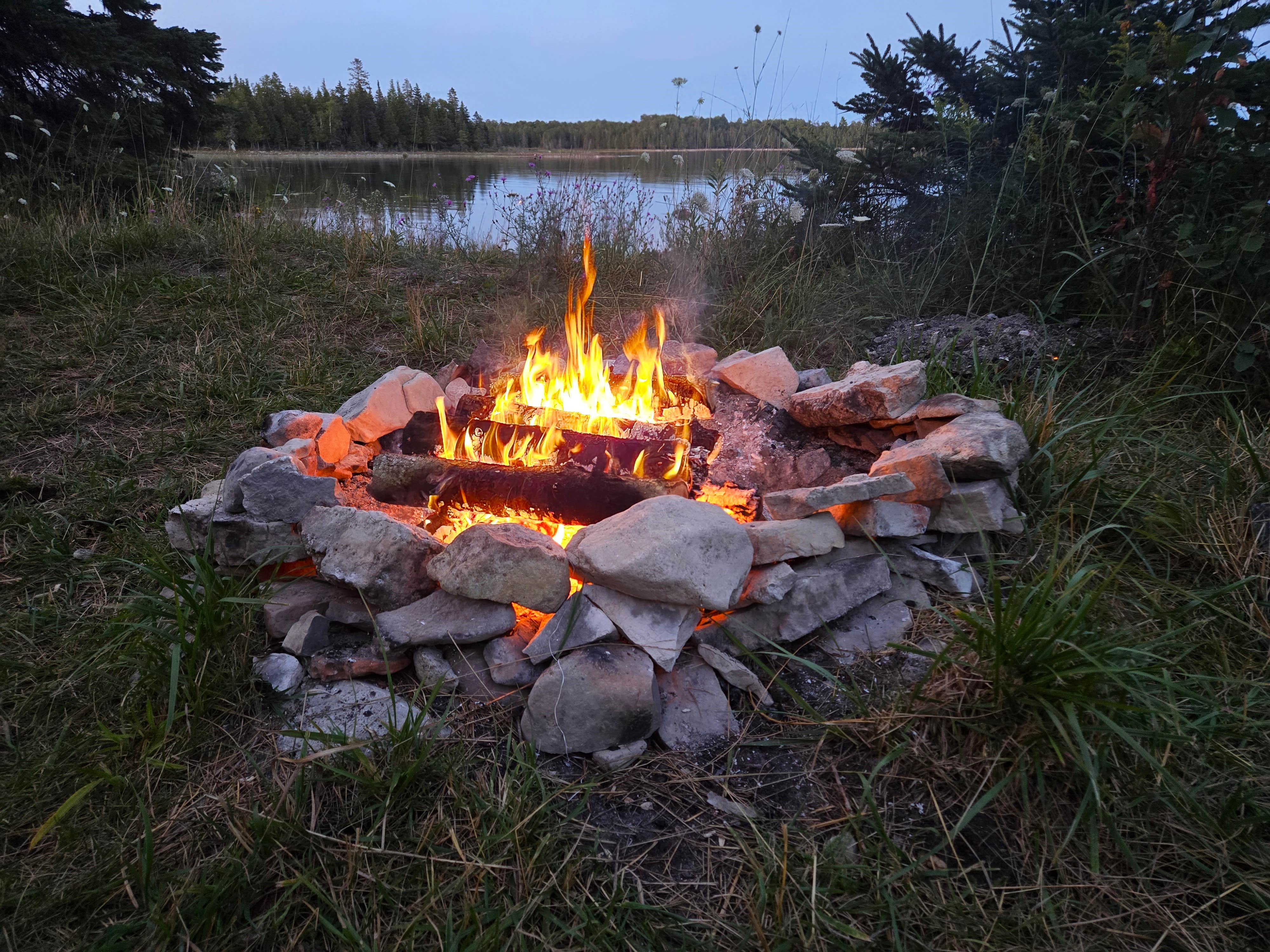 Camper-submitted photo at Search Bay Dispersed near Rudyard, MI