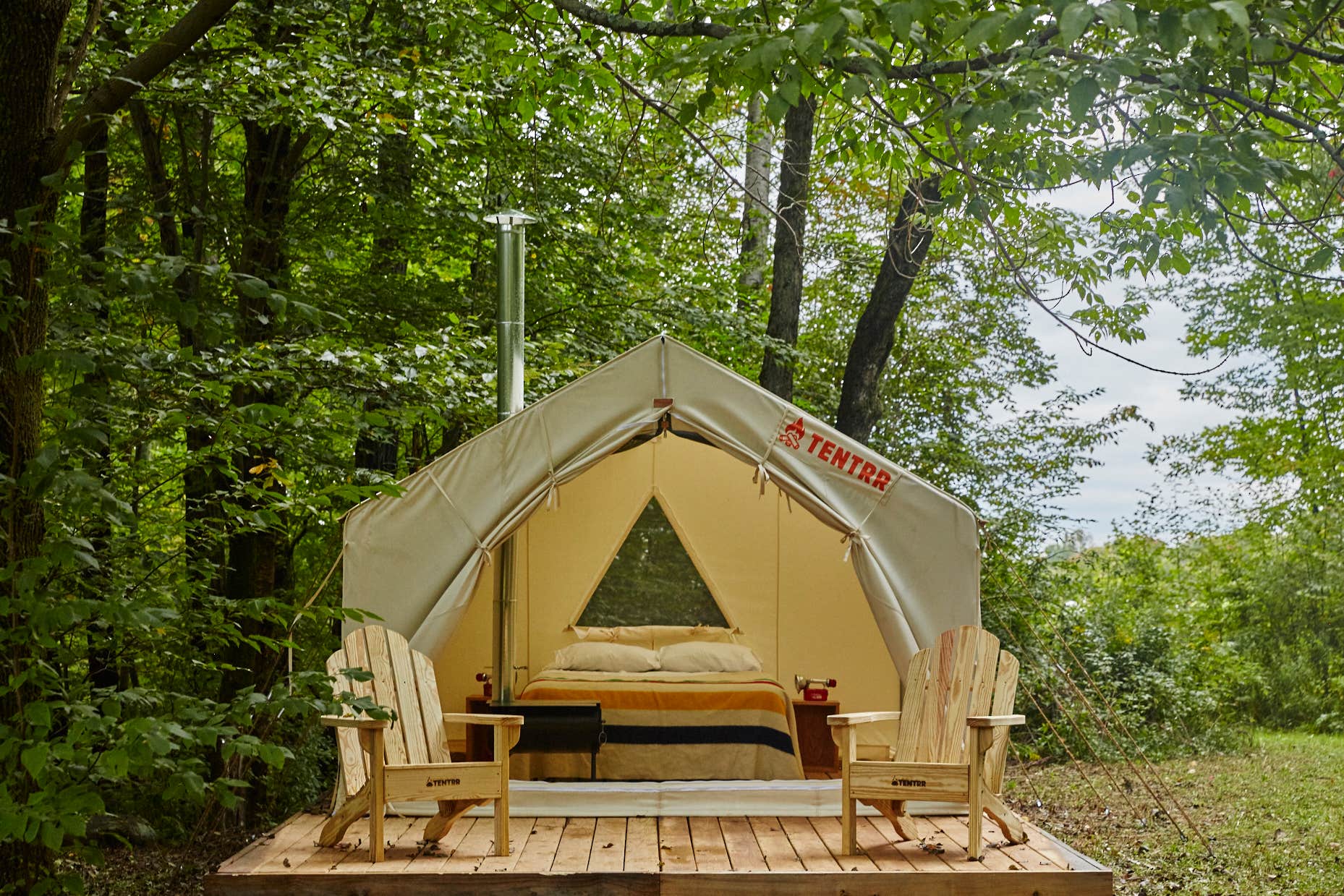 The Dyrt's photo of glamping accommodations at Simpler Times Farm Camp near North Blenheim, NY