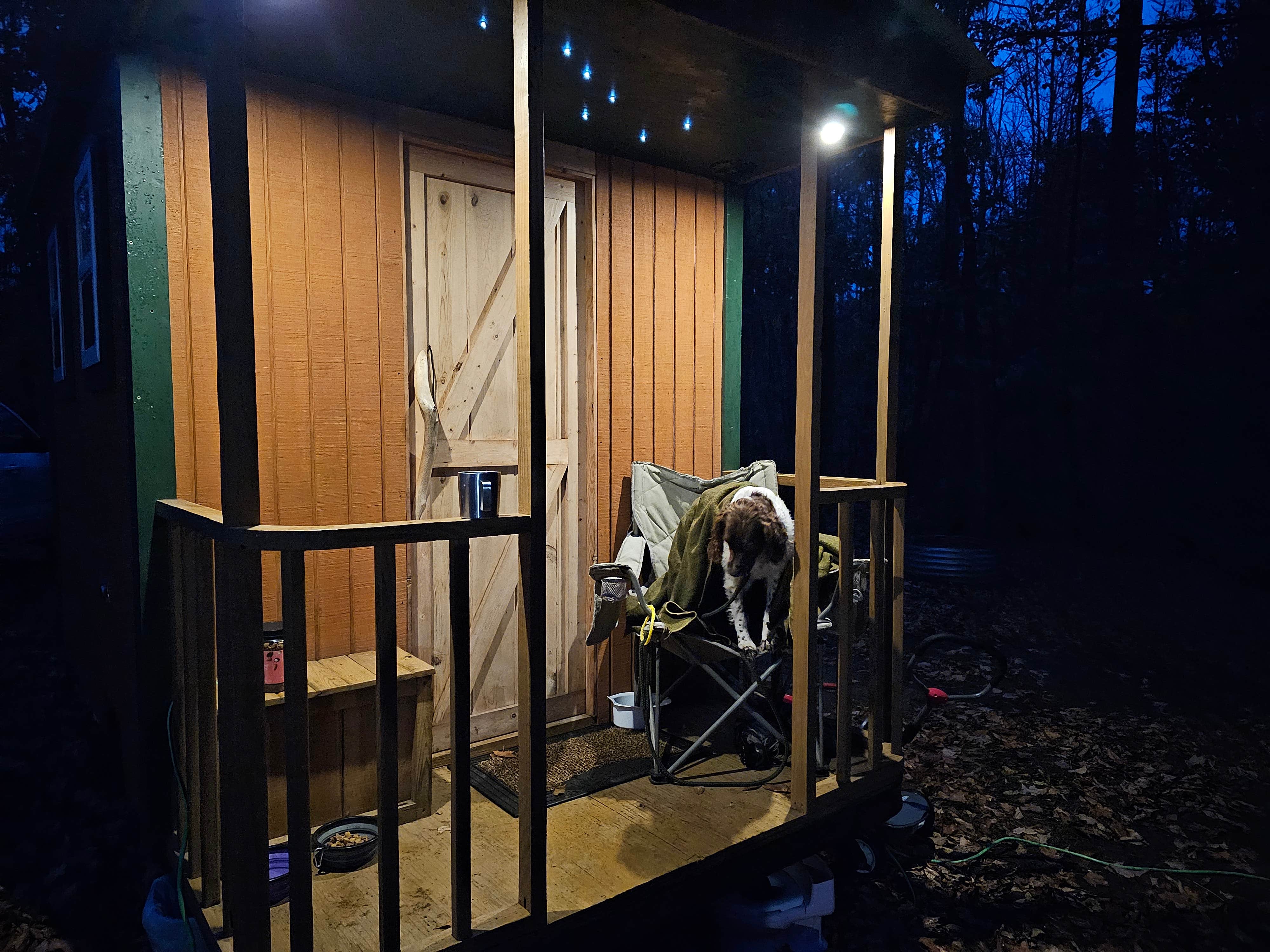 Adam A.'s photo of a cabin at Lake Gogebic State Park Campground near Presque Isle, WI