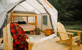 The Dyrt's photo of glamping accommodations at Private Peaceful Farm Venture near Kent, CT