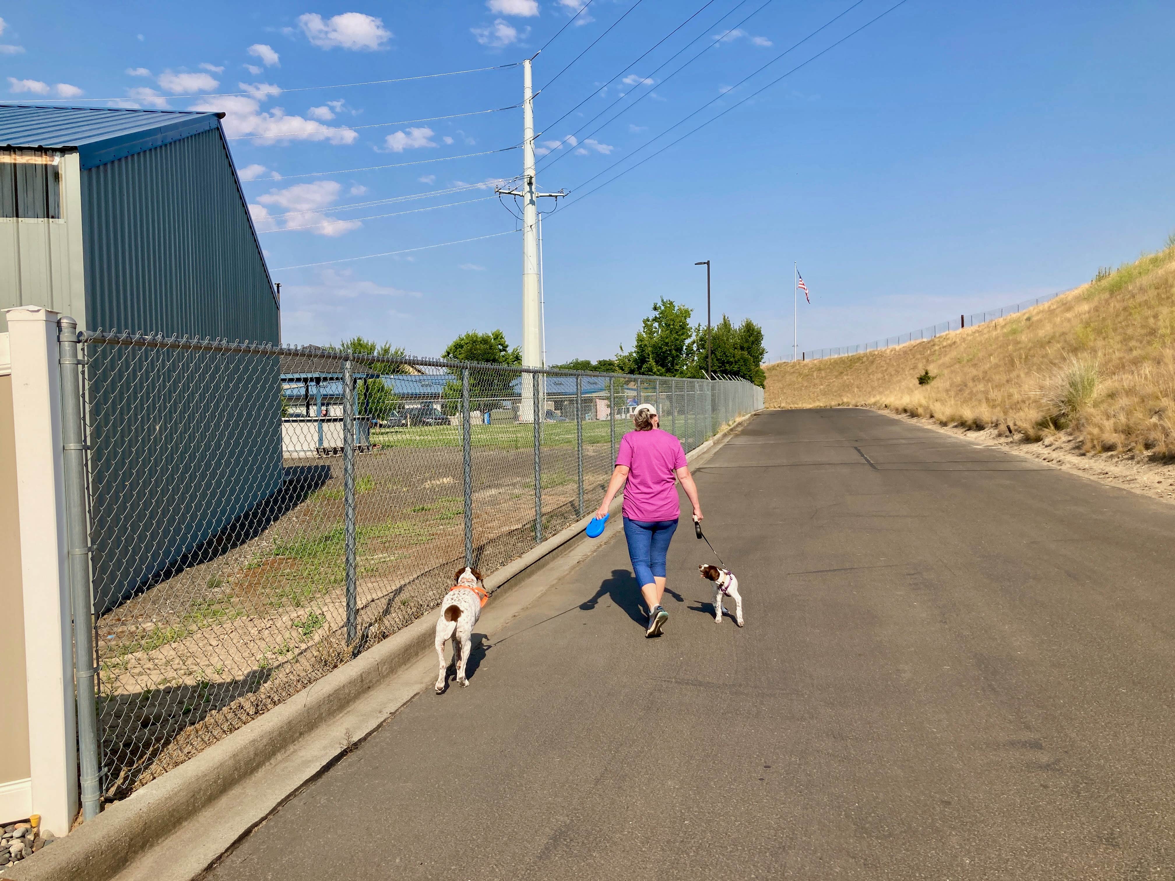 MickandKarla W.'s photo of camping with pets at Blue Valley RV Park near Pendleton, OR