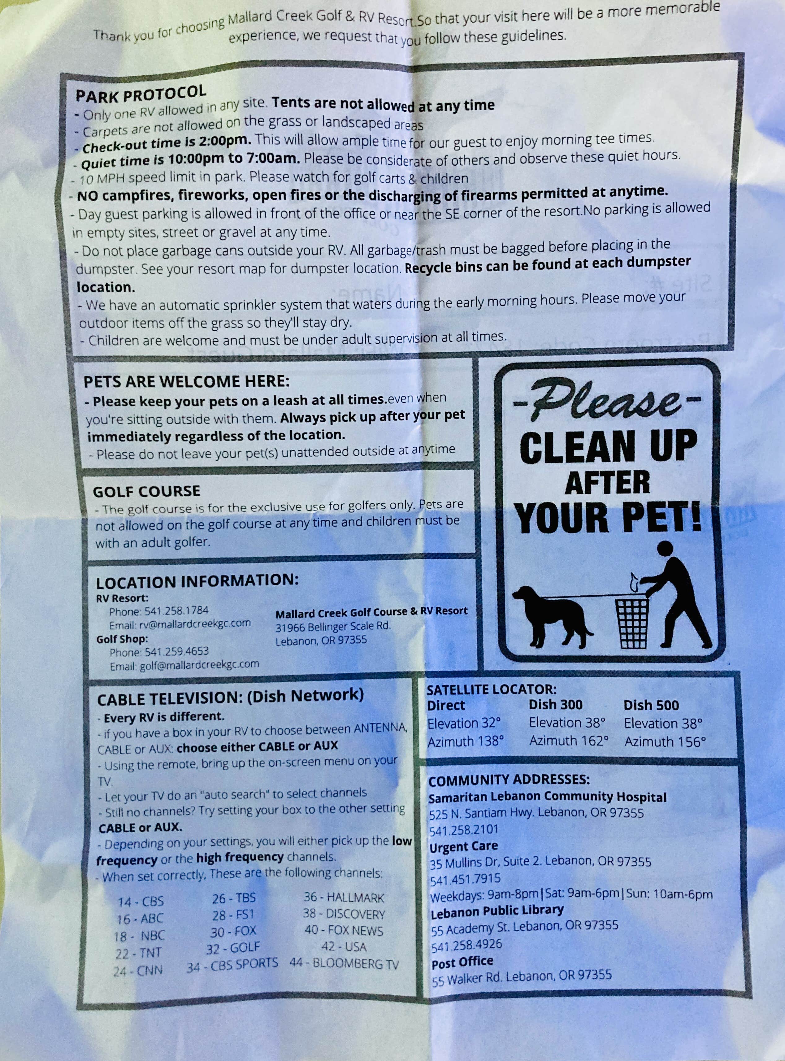 MickandKarla W.'s photo of camping with pets at Blue Valley RV Park near Pendleton, OR