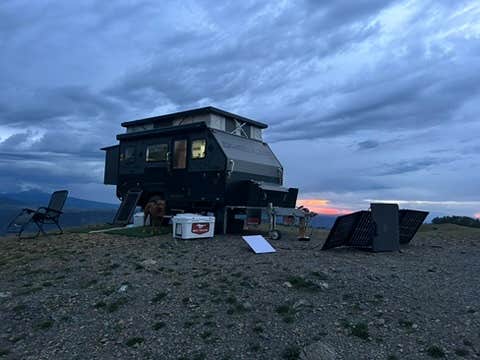 brian C.'s photo of camping with pets at Last Dollar Road near Telluride, CO