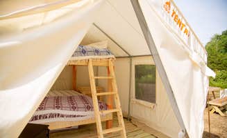 The Dyrt's photo of glamping accommodations at Clove Valley Creek near Ellenville, NY