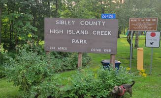 Travis A.'s photo of camping with pets at High Island Creek Park near Chaska, MN
