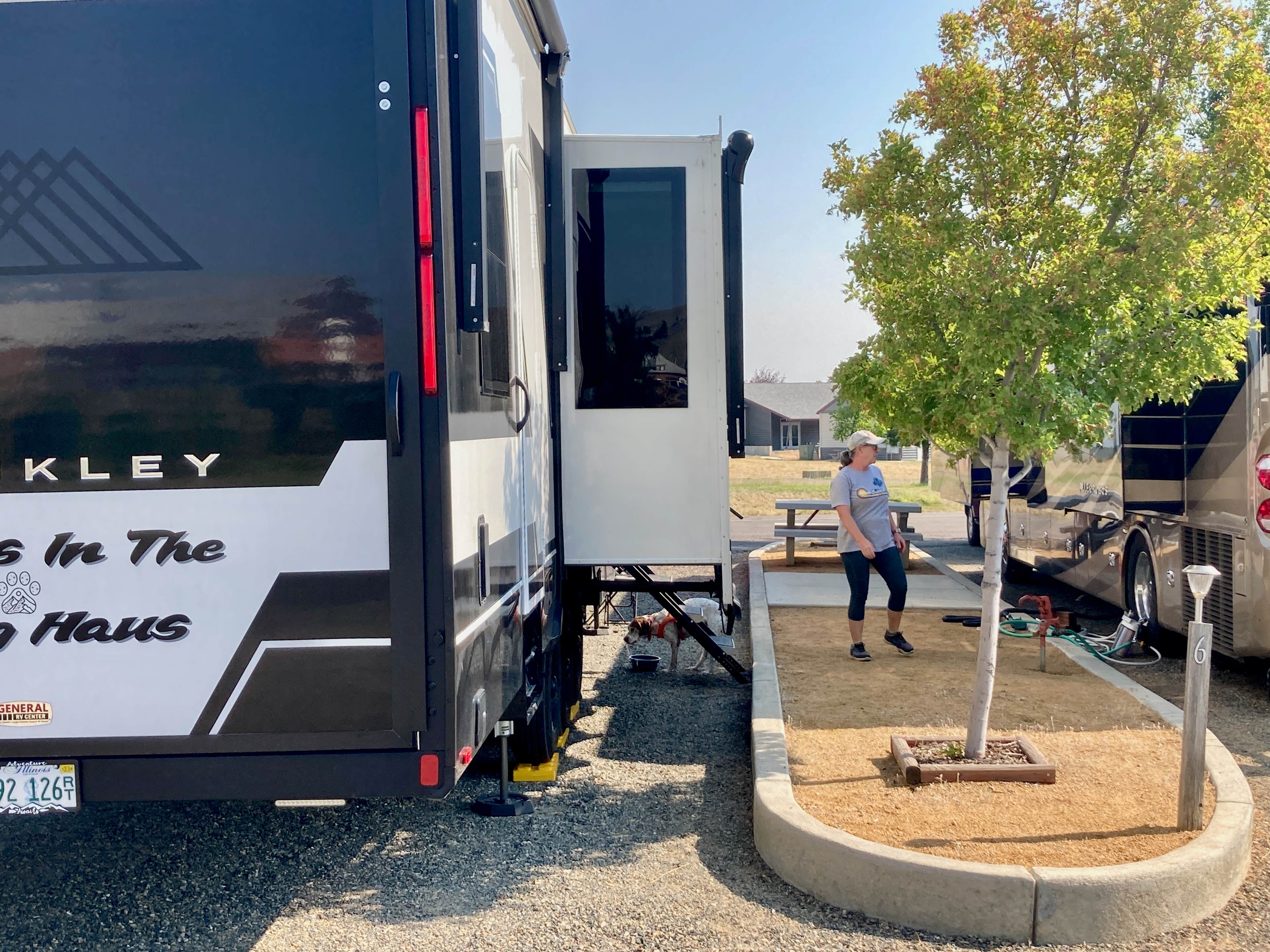 MickandKarla W.'s photo of camping with pets at Fort Harrison RV Park near Helena, MT