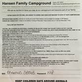 Review photo of Hansen Family Campground & Storage by MickandKarla W., August 30, 2024