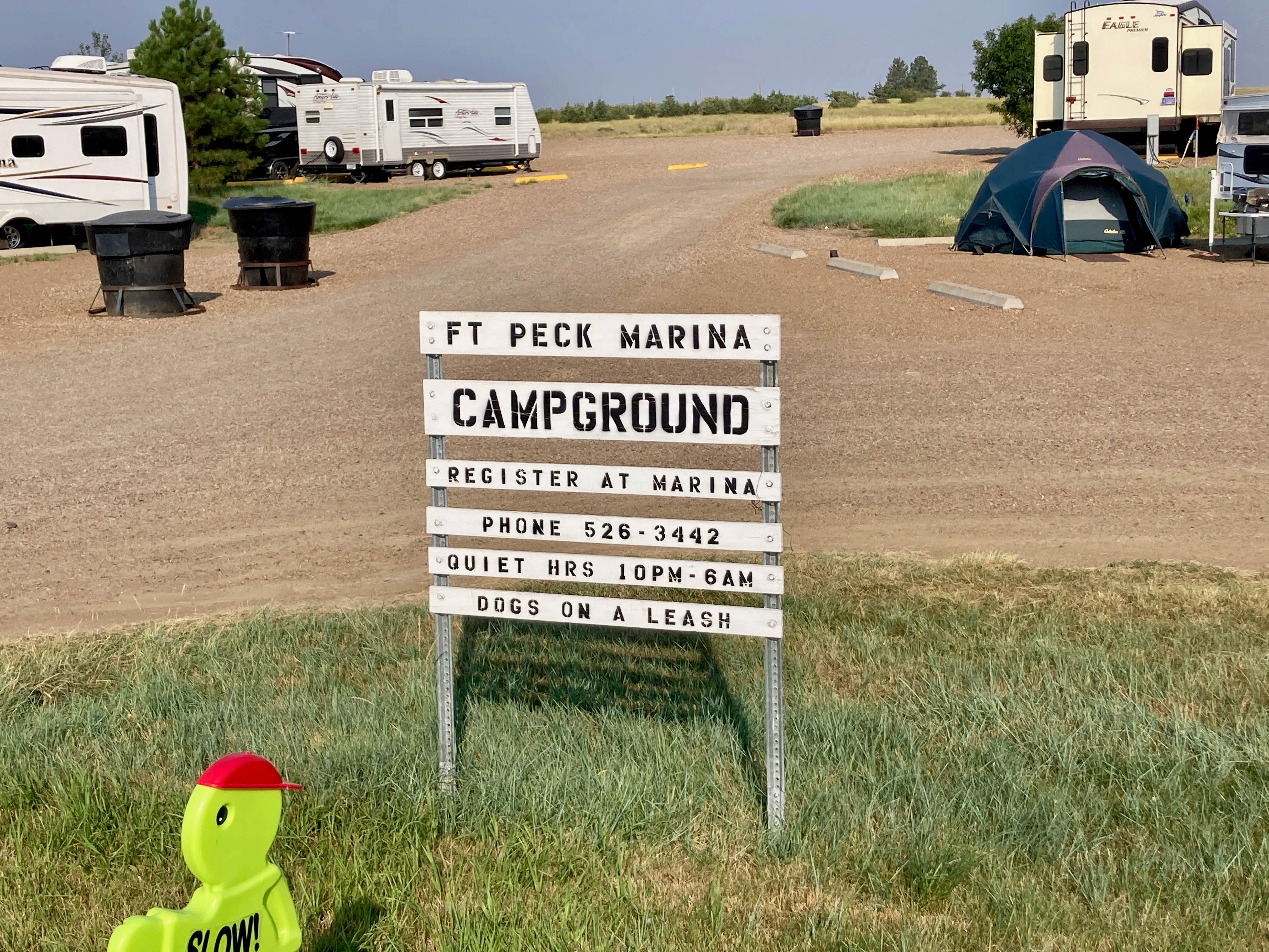 Camper-submitted photo at Fort Peck Marina Campground near Nashua, MT