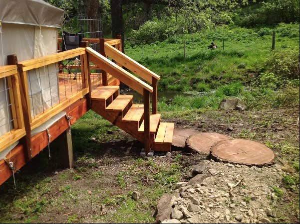 The Dyrt's photo of glamping accommodations at 7U Ranch Relaxing Mountain Get Away near Oxbow, OR
