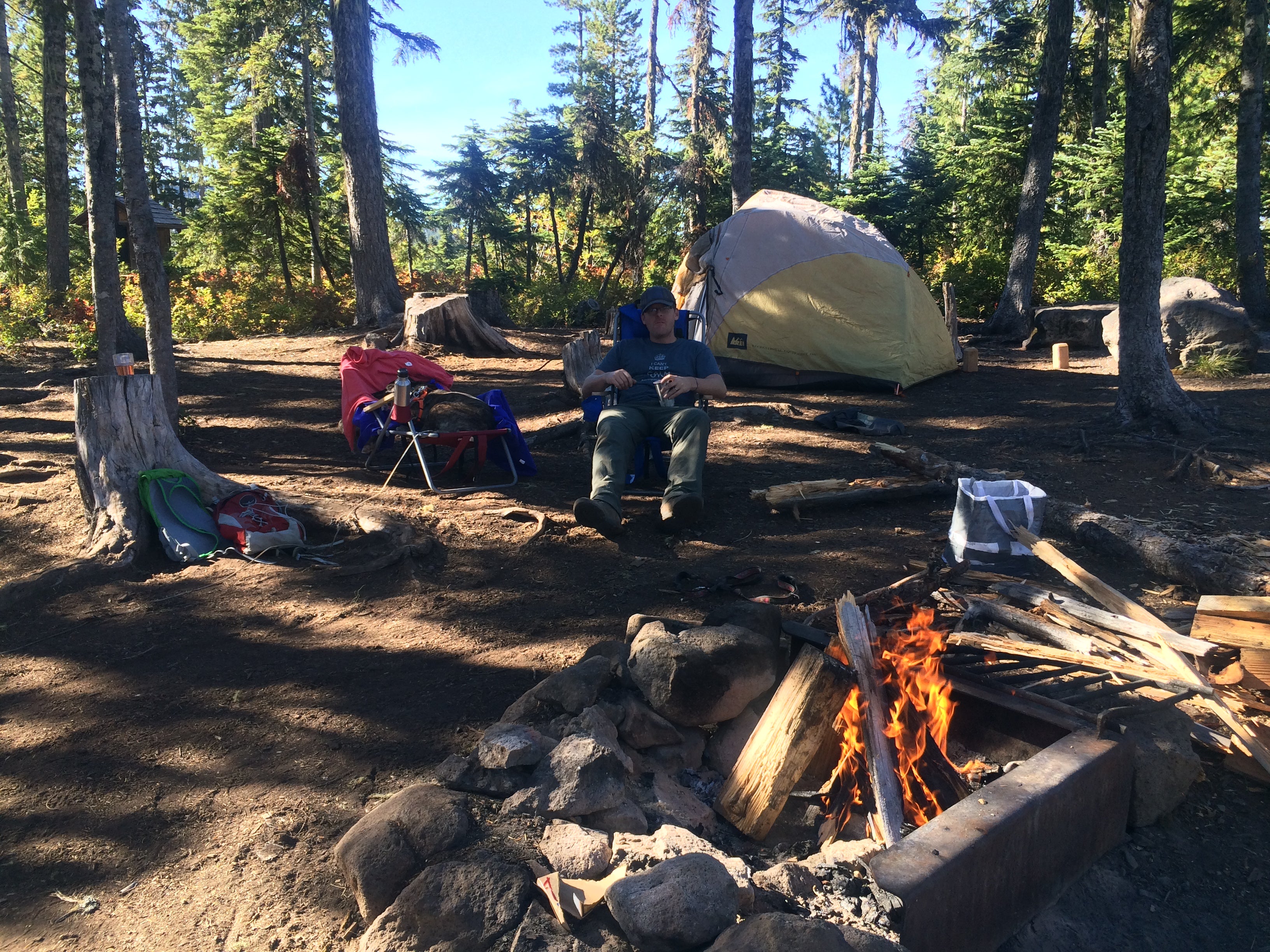 Camper submitted image from Peninsula (Olallie) Campground - 4
