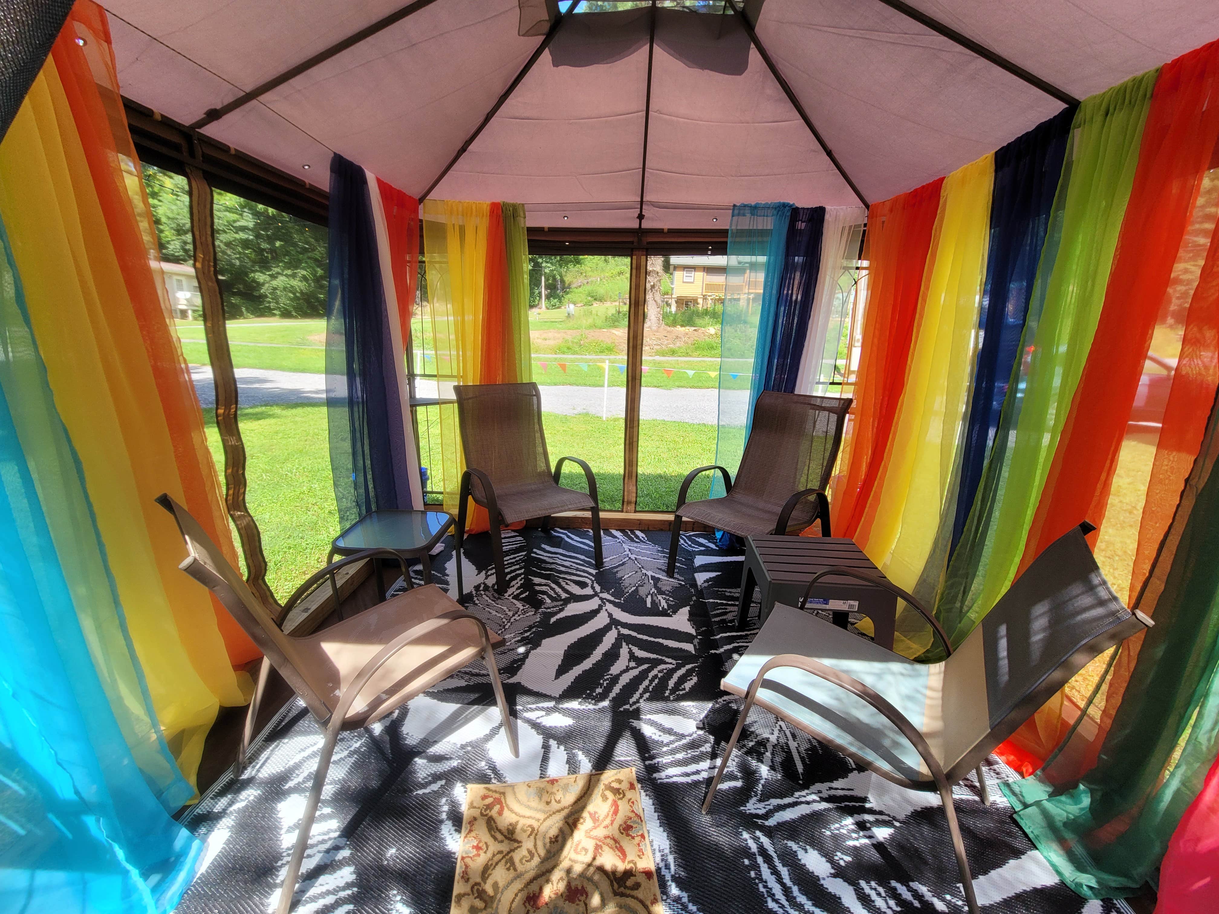 sherry G.'s photo of tent camping at Creekside Stayz Glamping and camping in the Smokies near Dandridge, TN