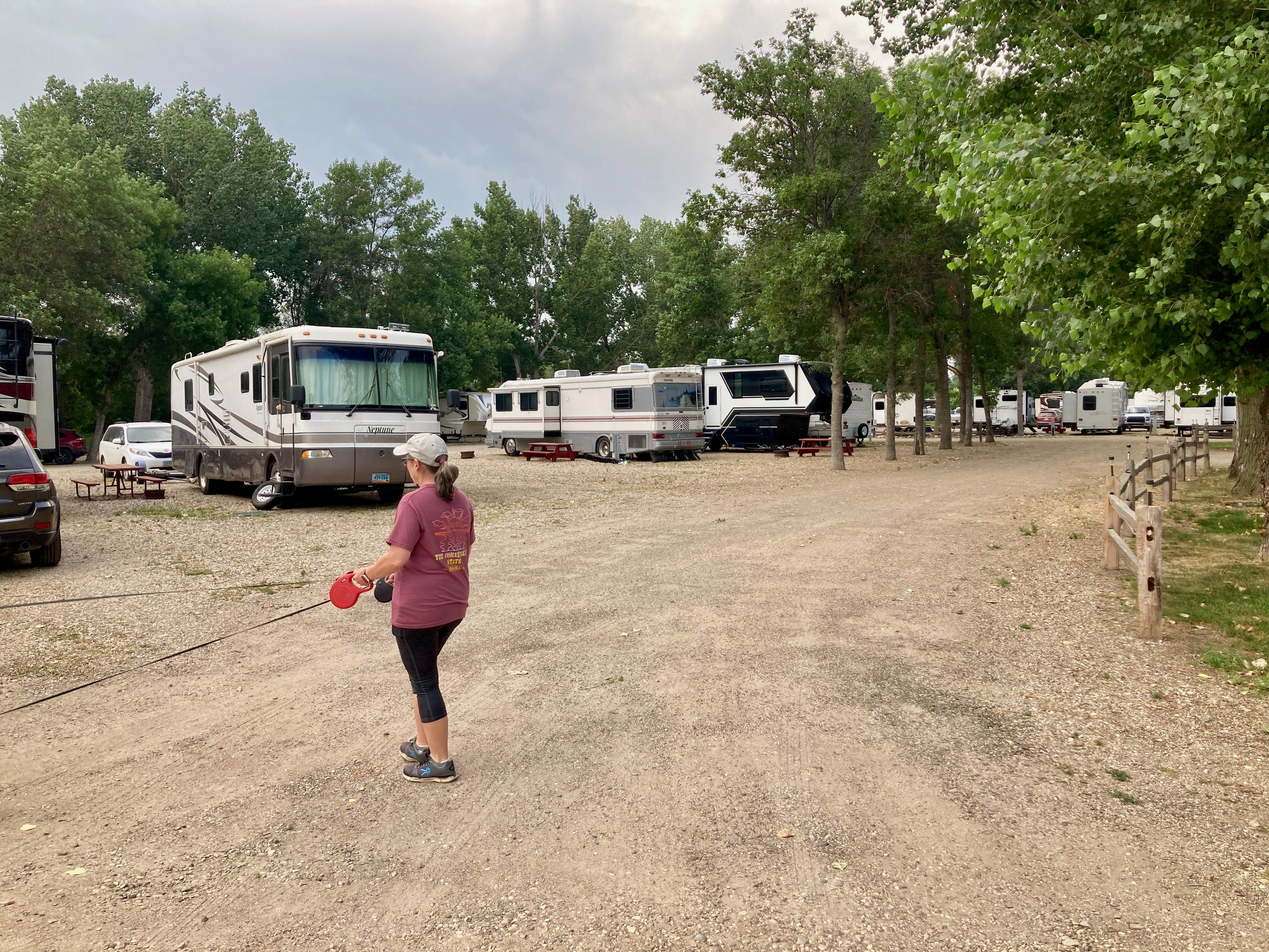 Camper-submitted photo at Roughrider RV Resort near Kenmare, ND