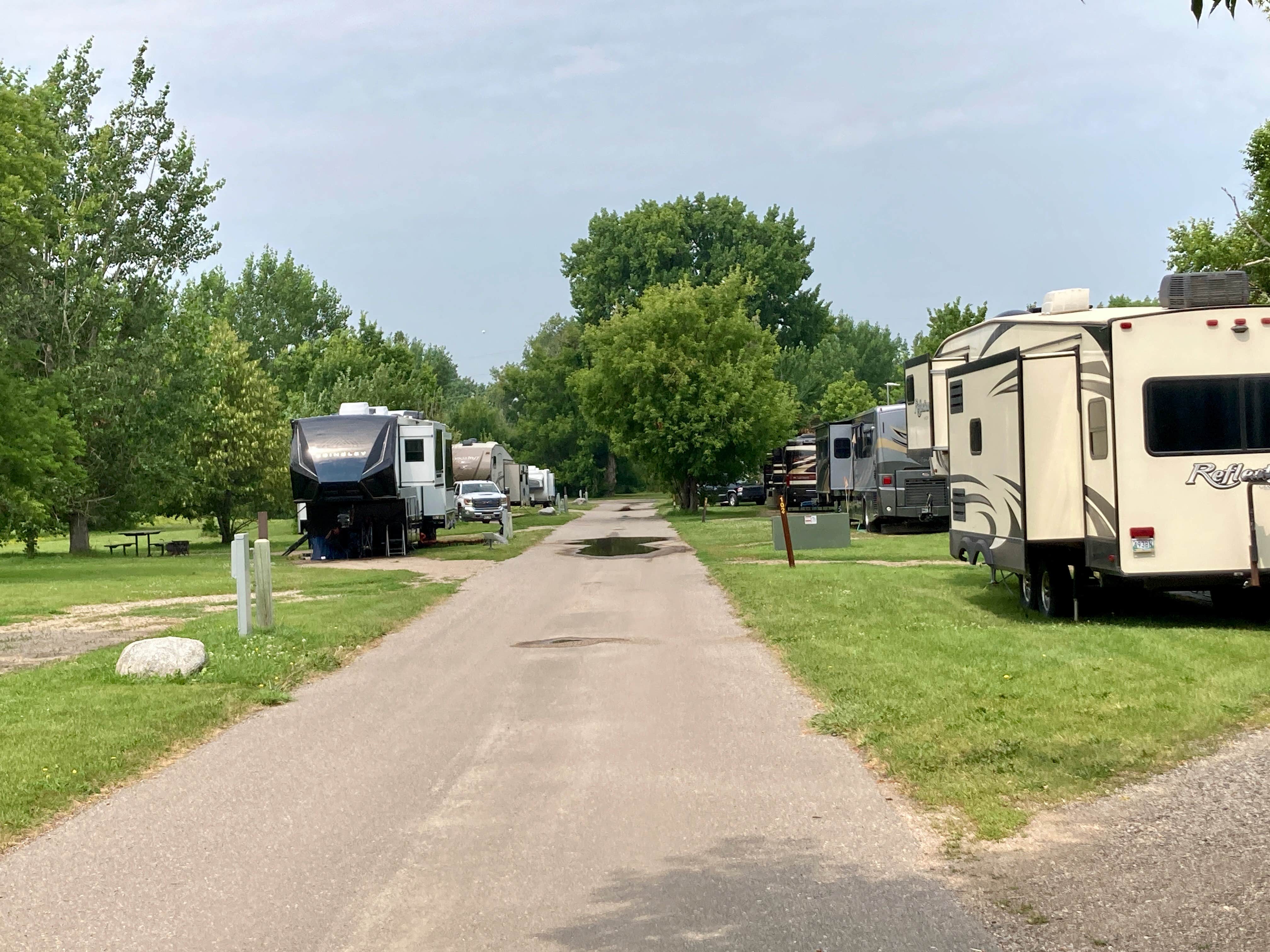 MickandKarla W.'s photo of rv camping at Sherlock Park Campground — Red River State Recreation Area near Homme Lake