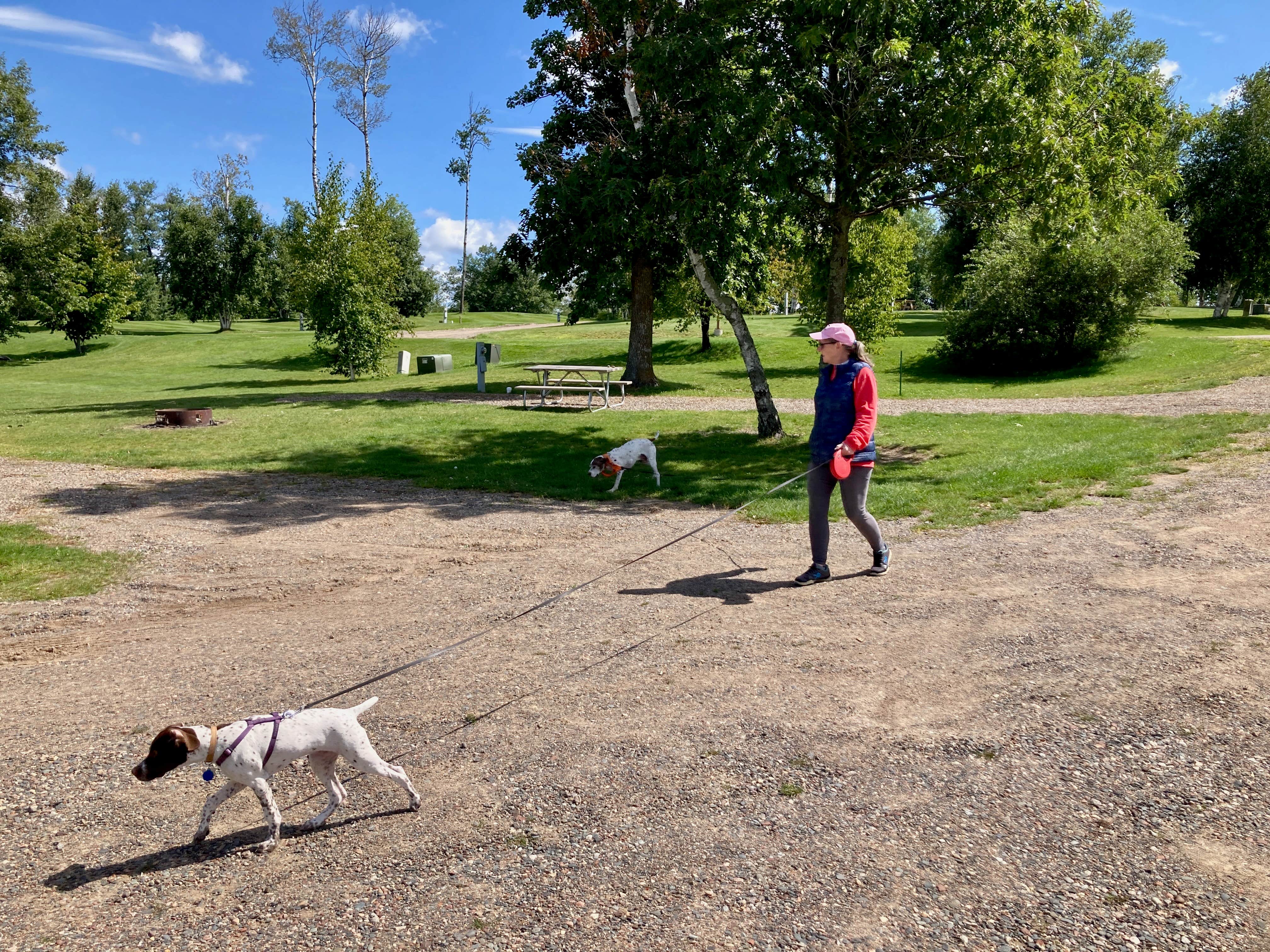 MickandKarla W.'s photo of camping with pets at Minnesota National RV Park near Aitkin, MN