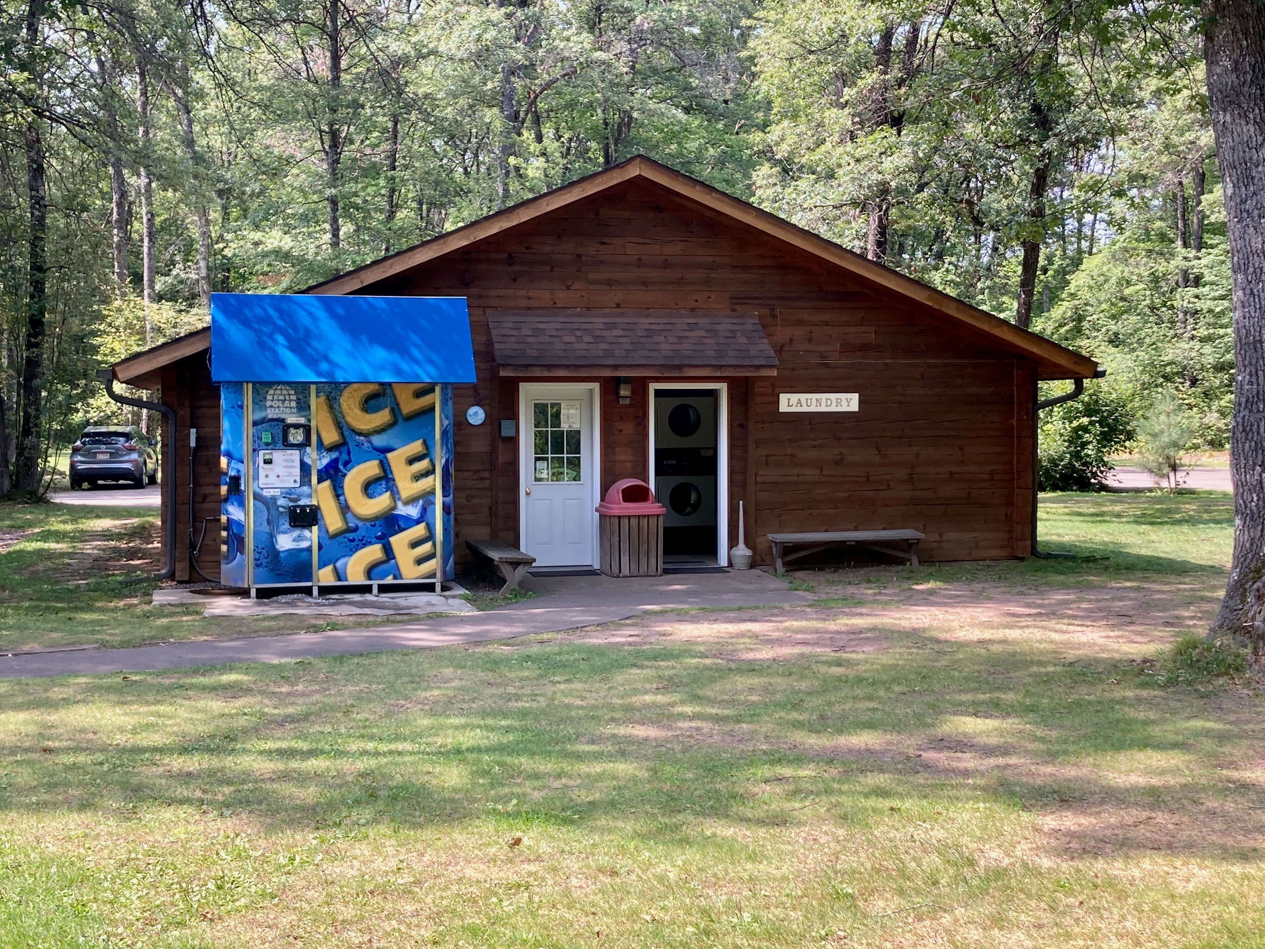 MickandKarla W.'s photo of a cabin at Lake Chippewa Campground near Marengo, WI