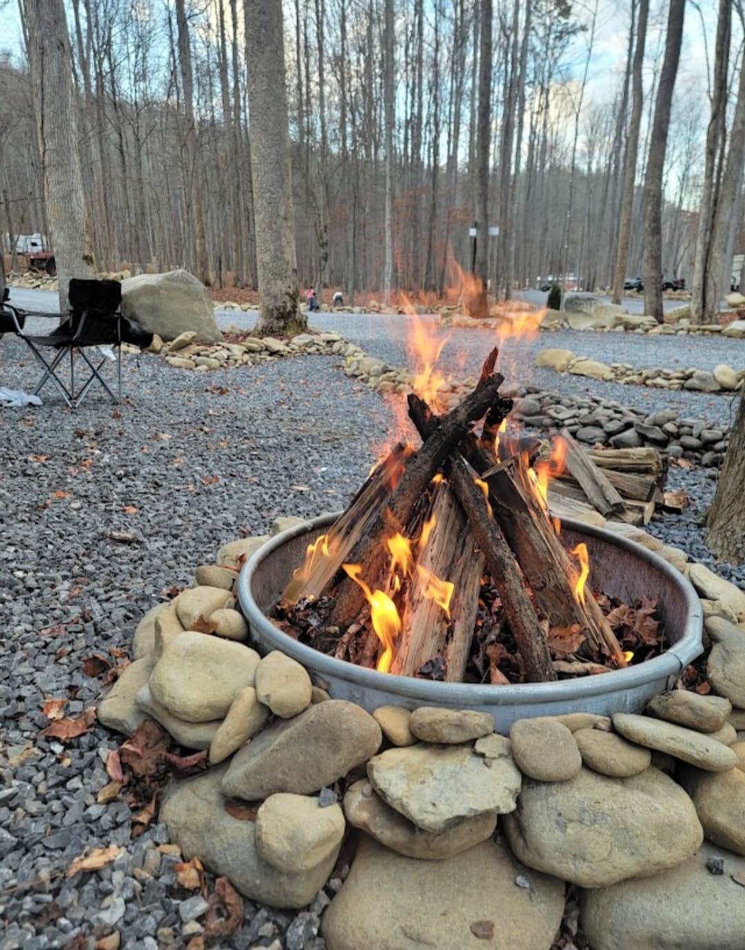 Camper submitted image from Smokey Mountain Hidden Stills RV Campground - 1