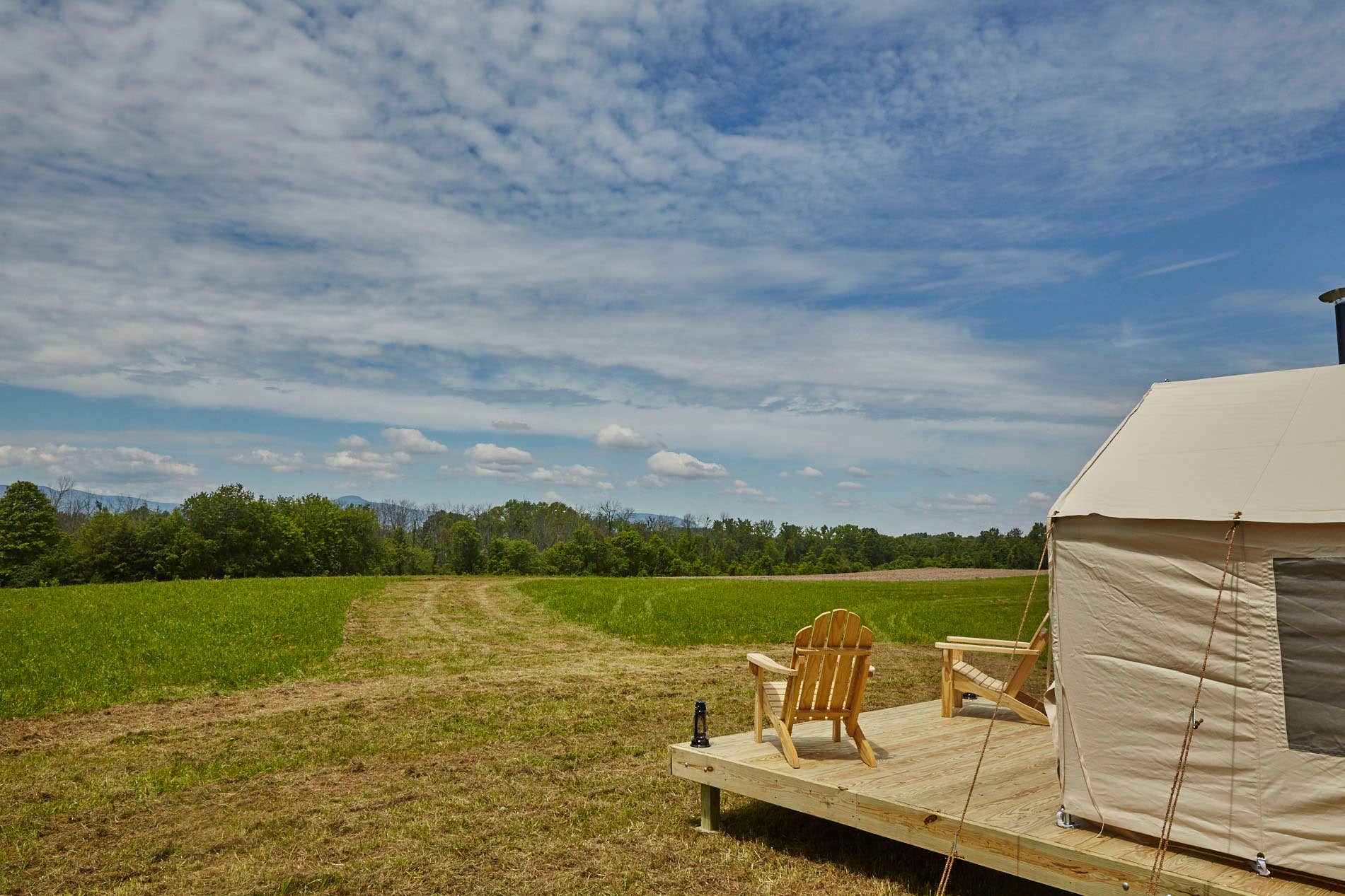 The Dyrt's photo of glamping accommodations at Moore Farm near Ghent, NY