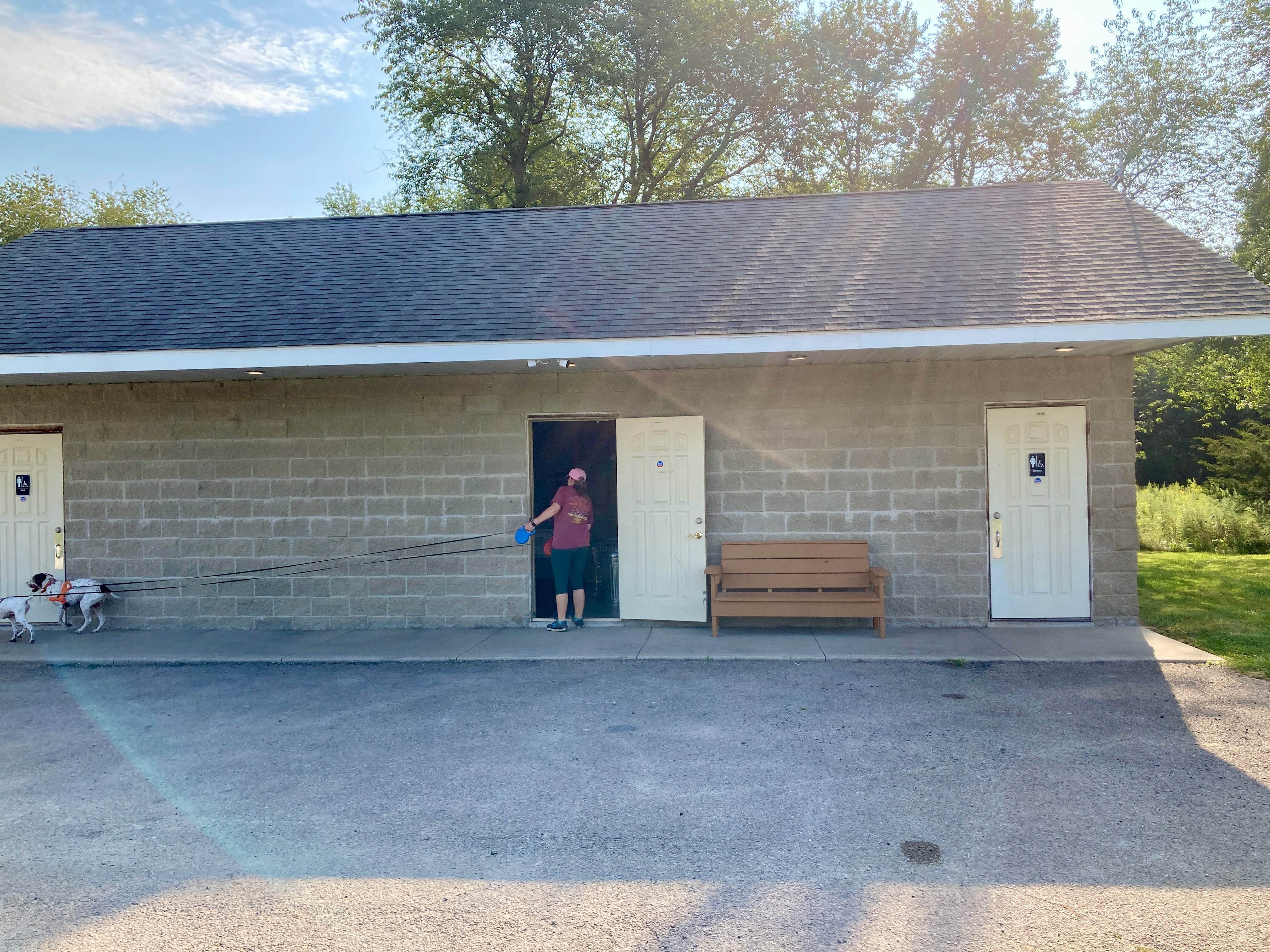 MickandKarla W.'s photo of camping with pets at Starved Rock Family Campground near Marseilles, IL