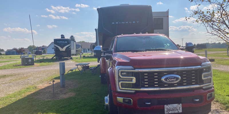 Camper submitted image from Shipshewana Campground South Park