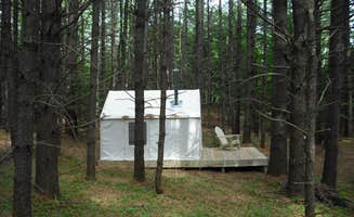 The Dyrt's photo of glamping accommodations at Pondwood Pines in Wonalancet near Tuftonboro, NH