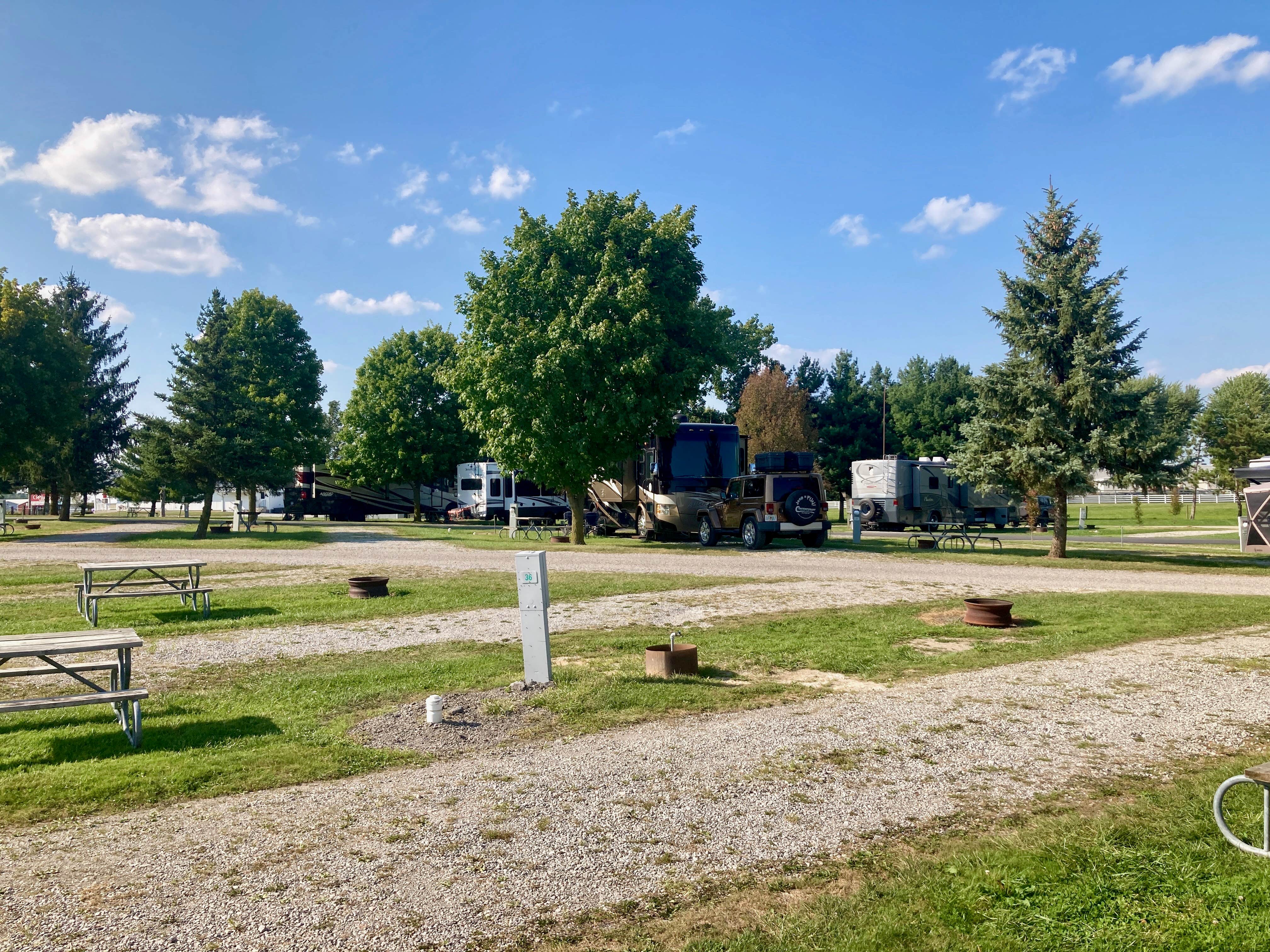 Camper-submitted photo at Shipshewana Campground South Park near Bristol, IN