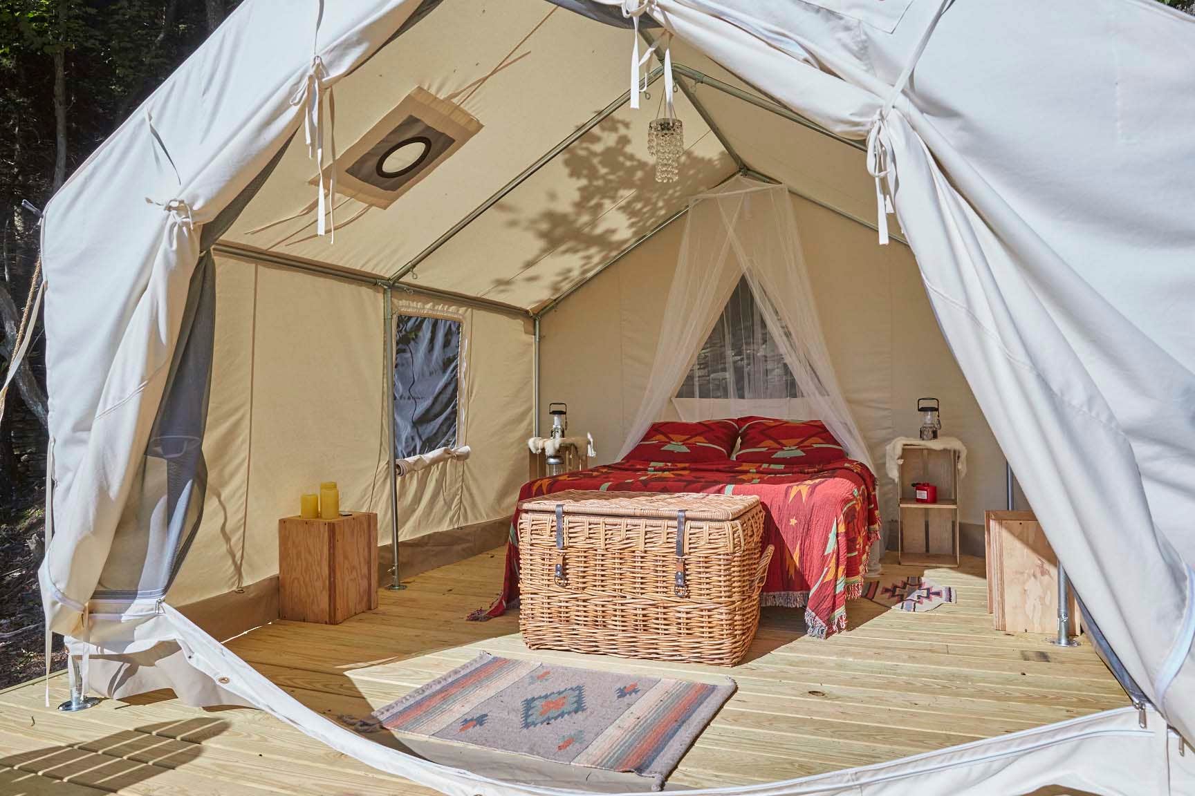 The Dyrt's photo of glamping accommodations at The Hollow near Margaretville, NY
