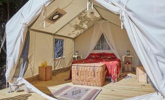 The Dyrt's photo of glamping accommodations at The Hollow near Margaretville, NY
