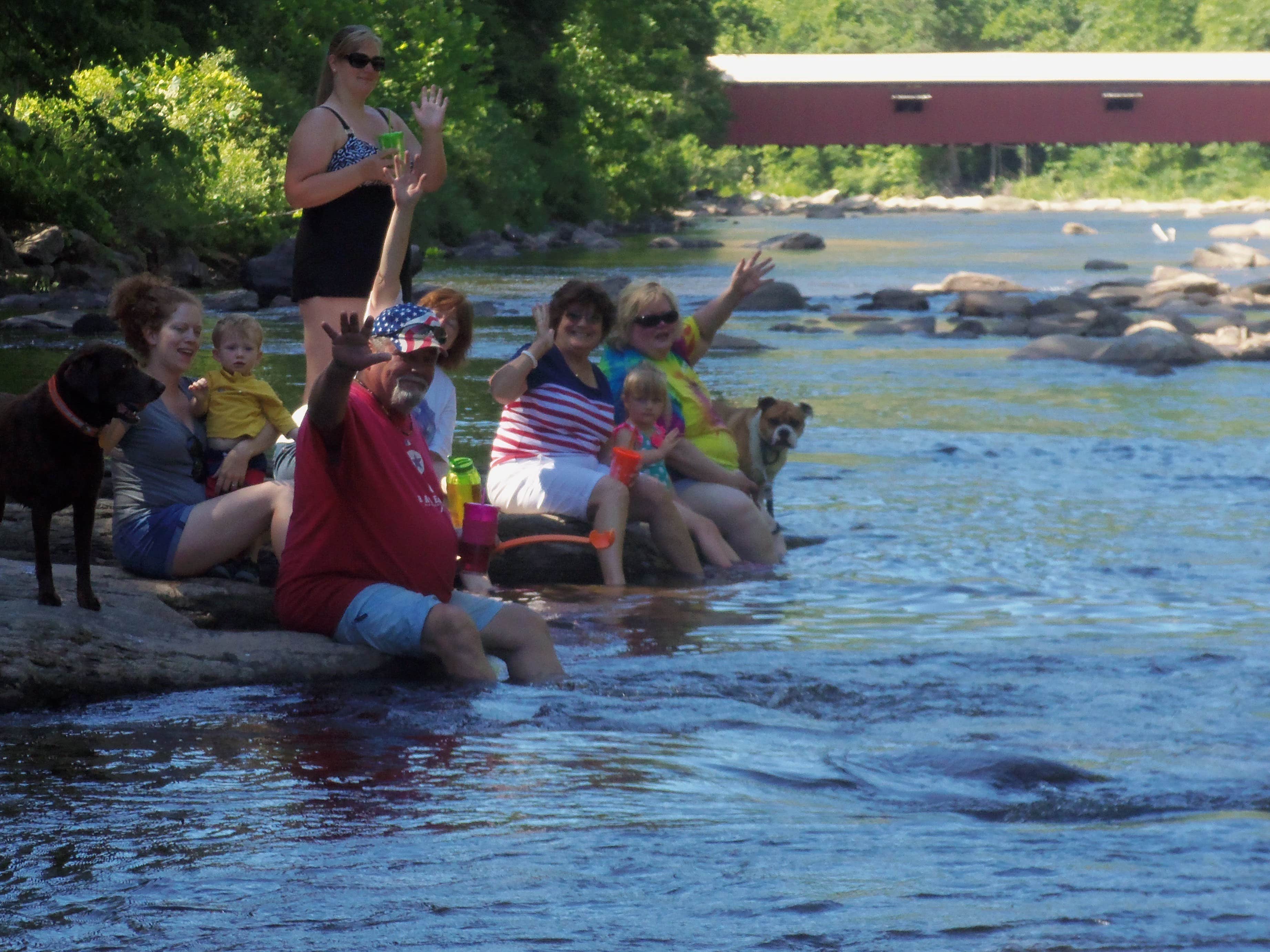 The Dyrt's photo of camping with pets at Hickory Grove Pond near Tioga-Hammond Lakes