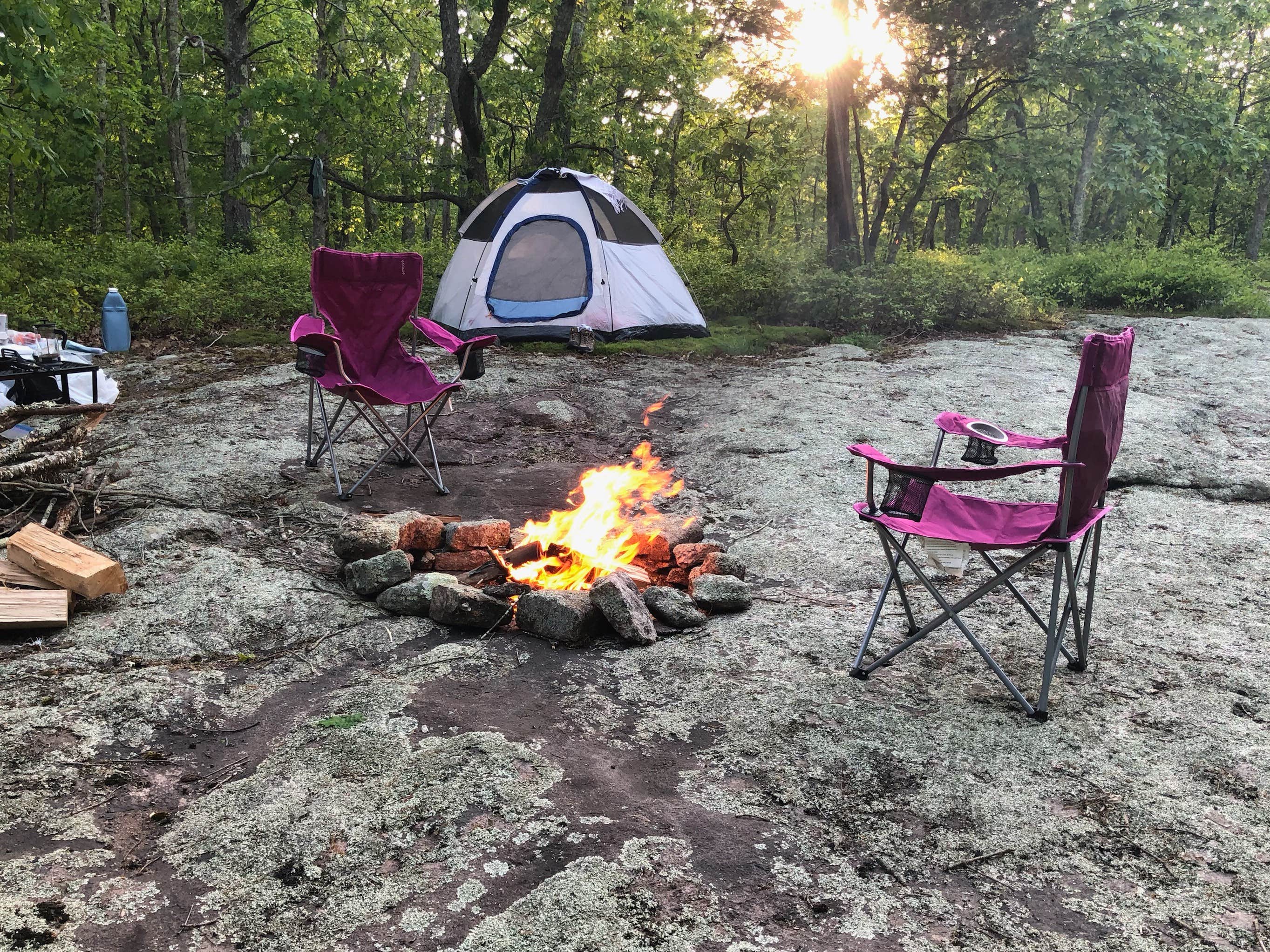 The Dyrt's photo of tent camping at The Granite Meadow near Farmington, CT