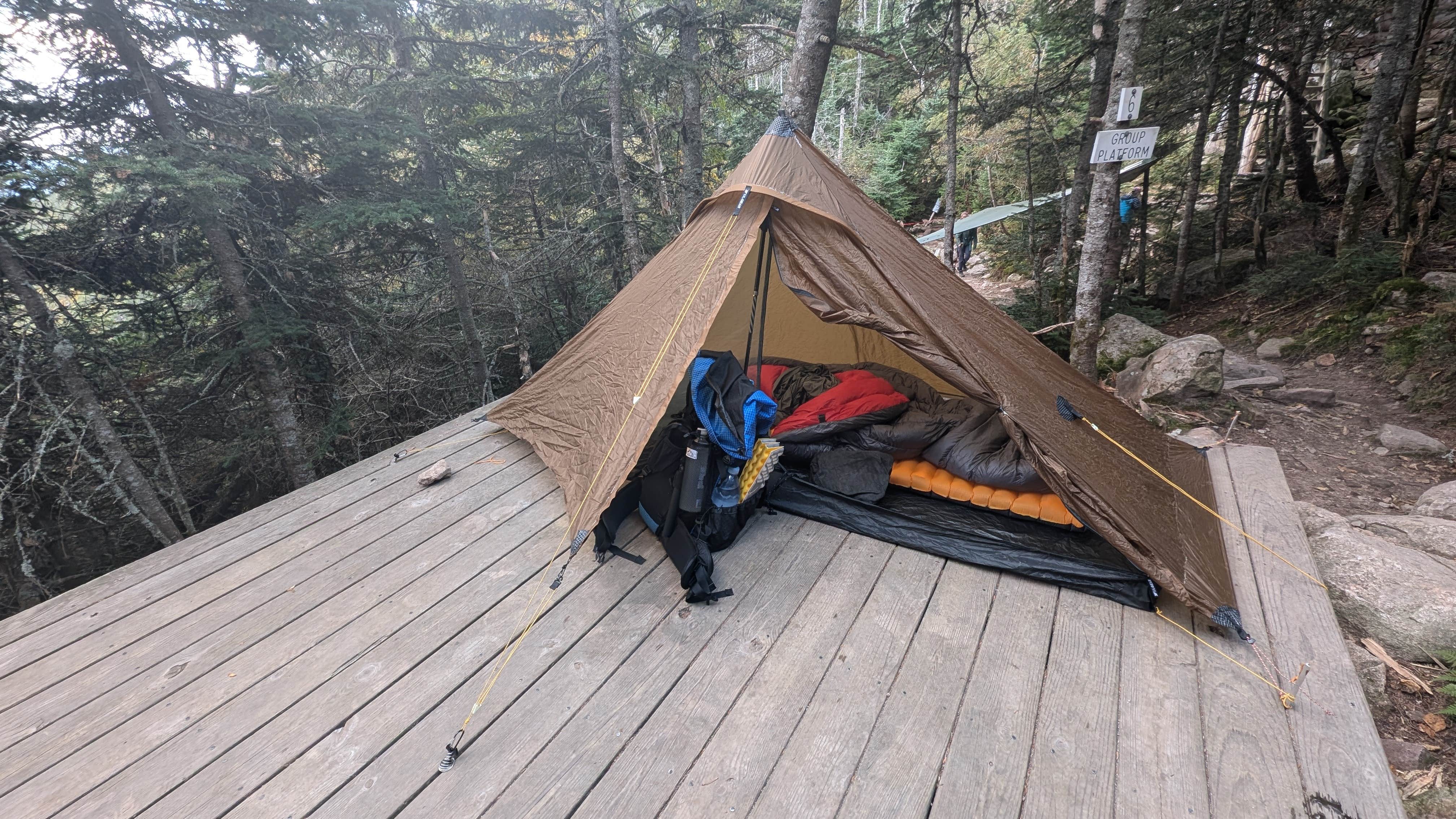 Alexandre R.'s photo at Guyot Shelter - Dispersed Camping near White Mountain National Forest