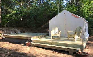 The Dyrt's photo of glamping accommodations at The Knoll at Red Tractor Farm near Tuftonboro, NH