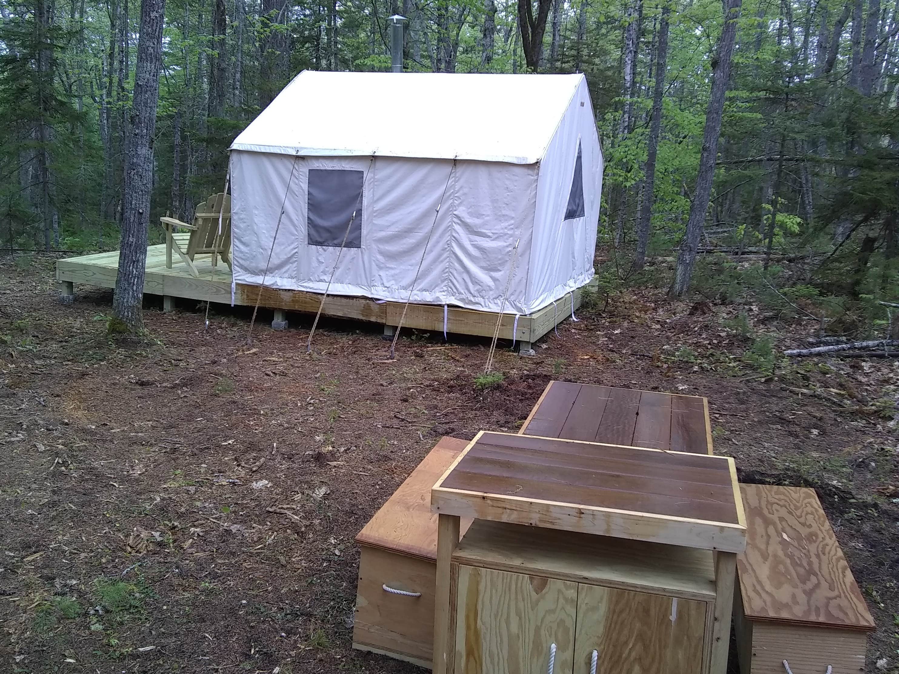 The Dyrt's photo at Half Hundred Acre Woods near Southport, ME