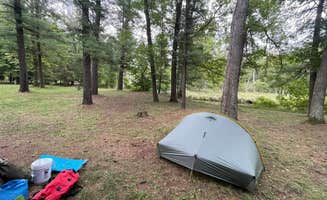 Benjamin A.'s photo of tent camping at Gleasons Landing near Morley, MI