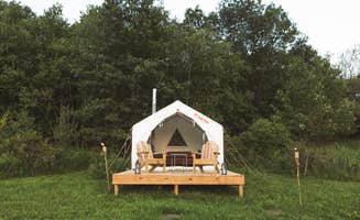 The Dyrt's photo of camping with pets at Fat Apple Farm near Verbank, NY