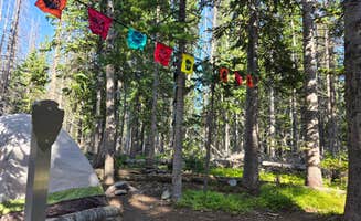 Heather A.'s photo of tent camping at Upper Chipmunk Backcountry Campsite — Rocky Mountain National Park near Rocky Mountain National Park