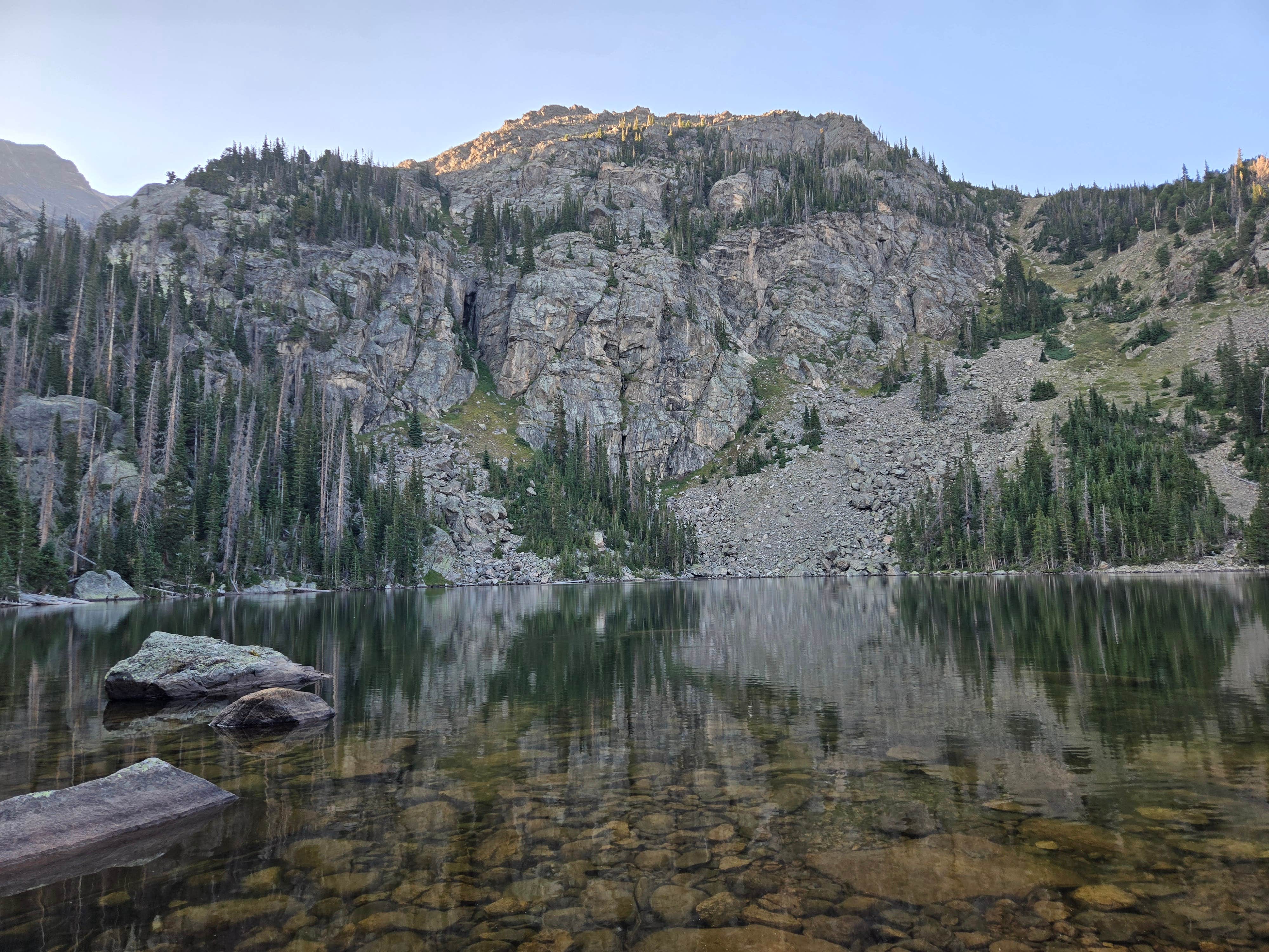 Camper-submitted photo at Upper Chipmunk Backcountry Campsite — Rocky Mountain National Park near Estes Park, CO